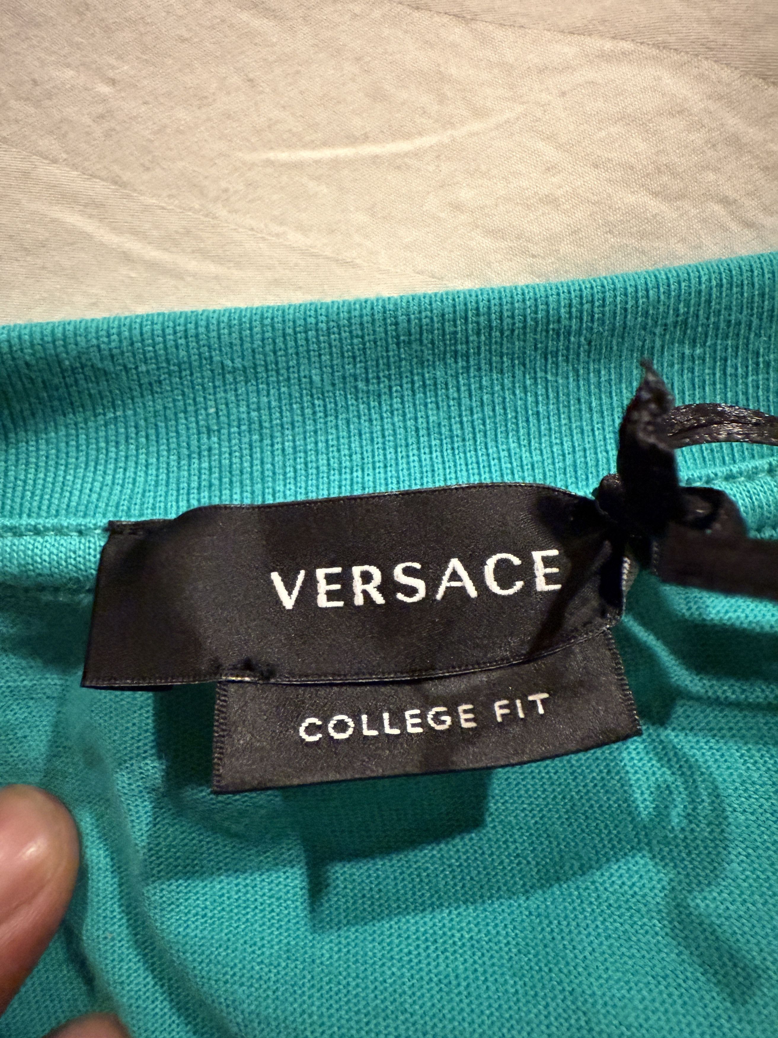 Versace Green Royal Rebellion T-Shirt Size US S / EU 44-46 / 1 - 9 Thumbnail