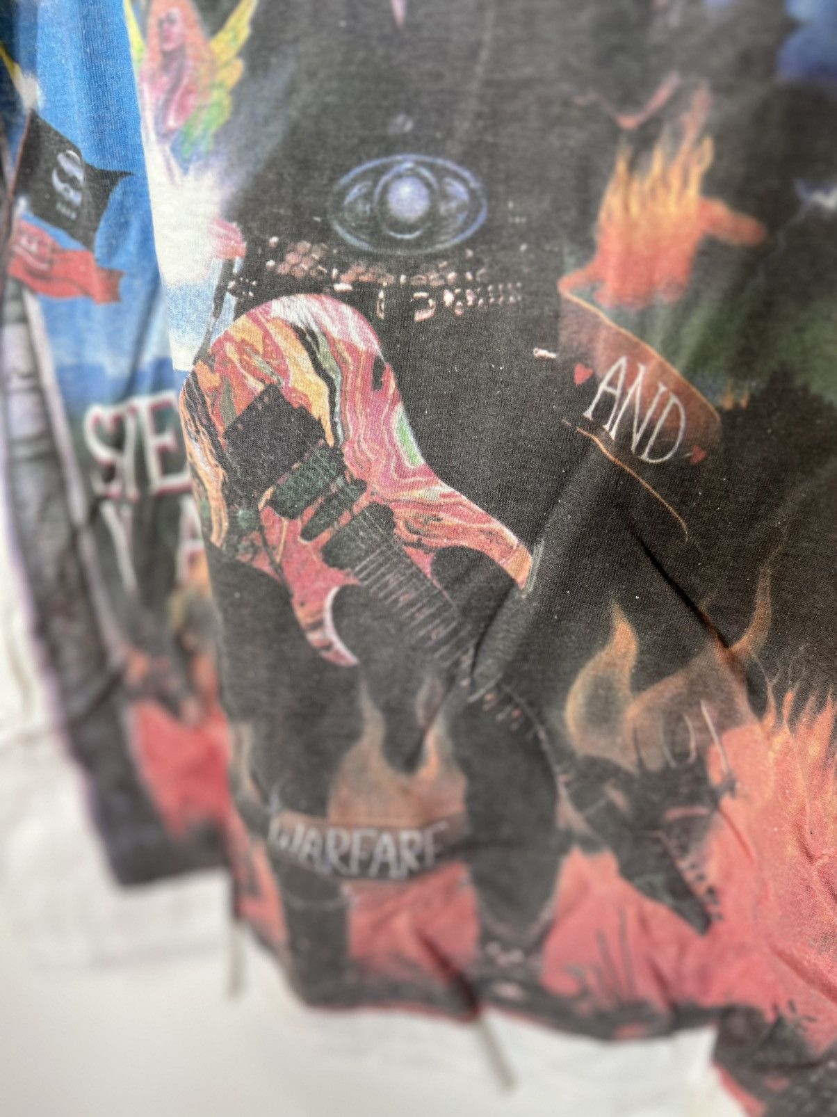Band Tees Vintage early 90s Steve Vai passion and warfare shirt Size US L / EU 52-54 / 3 - 2 Thumbnail