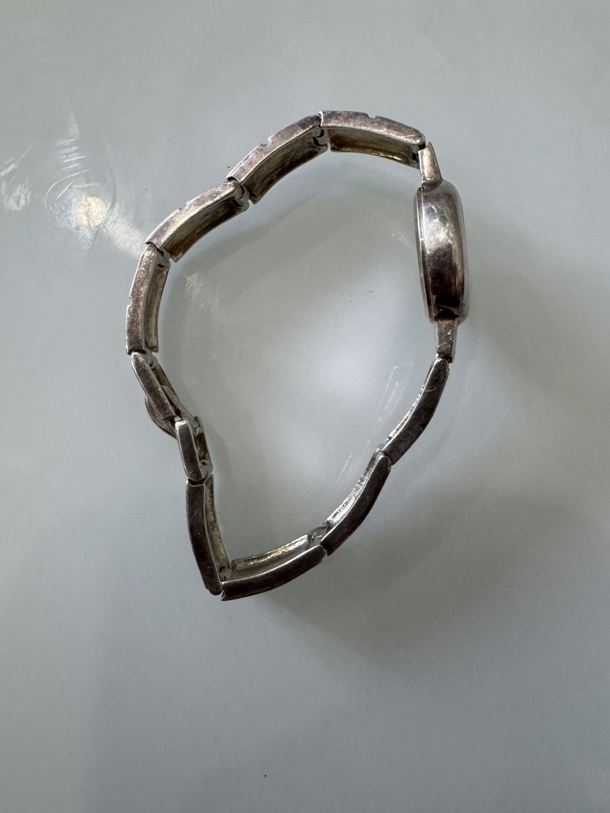 Other Geanni Sabatini Silver Watch Greek Key Bracelet Strap 19cm Size ONE SIZE - 3 Thumbnail