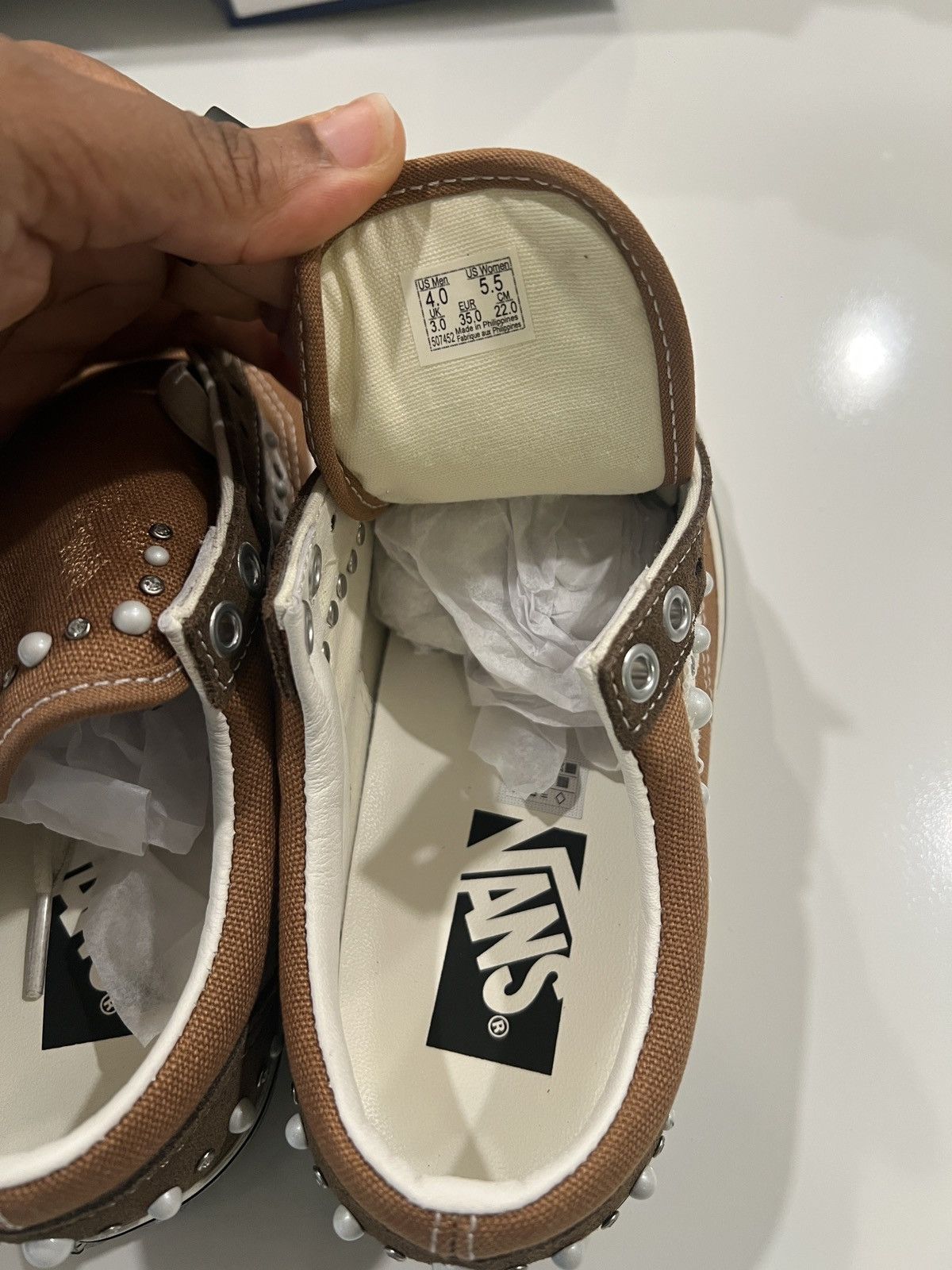 Vans LX Old Skool 36 Pendied Vintage Cocoa Size US 5.5 / IT 35.5 - 6 Thumbnail
