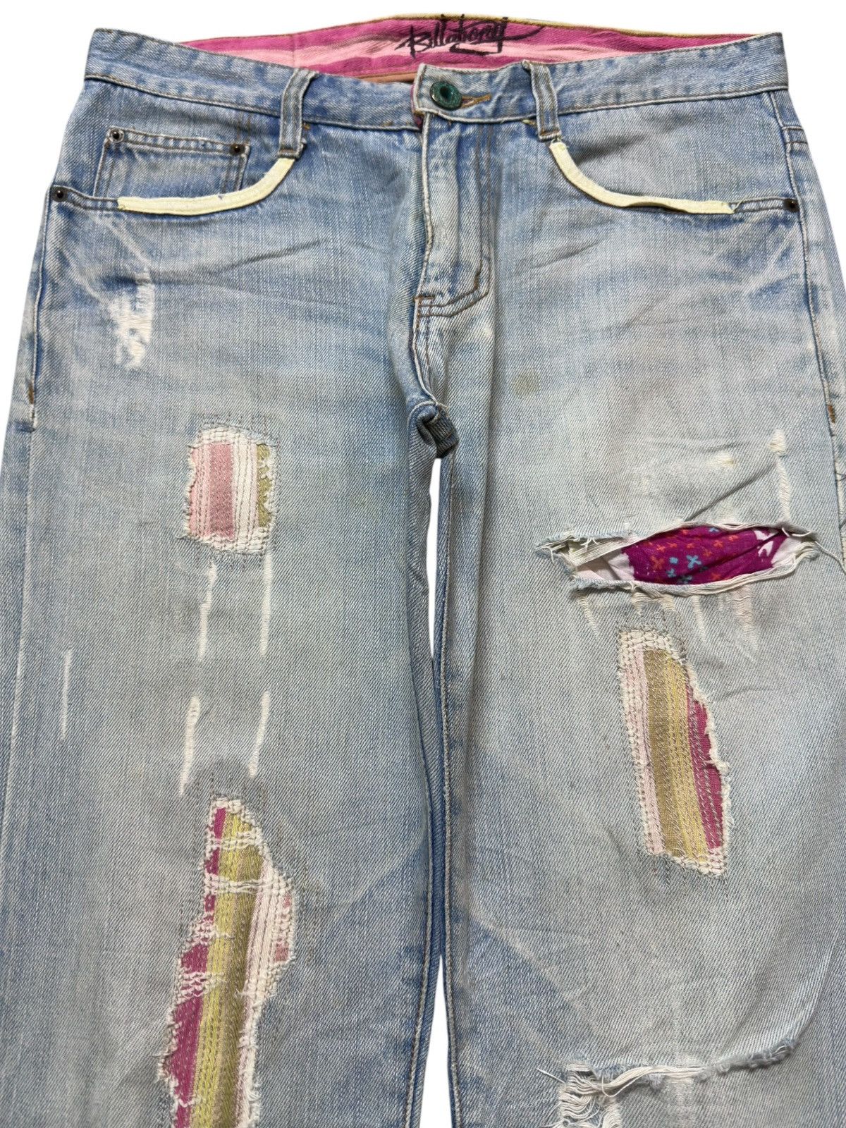 Billabong Vintage Billabong Faded Ripped Distressed Denim Size US 32 / EU 48 - 2 Thumbnail