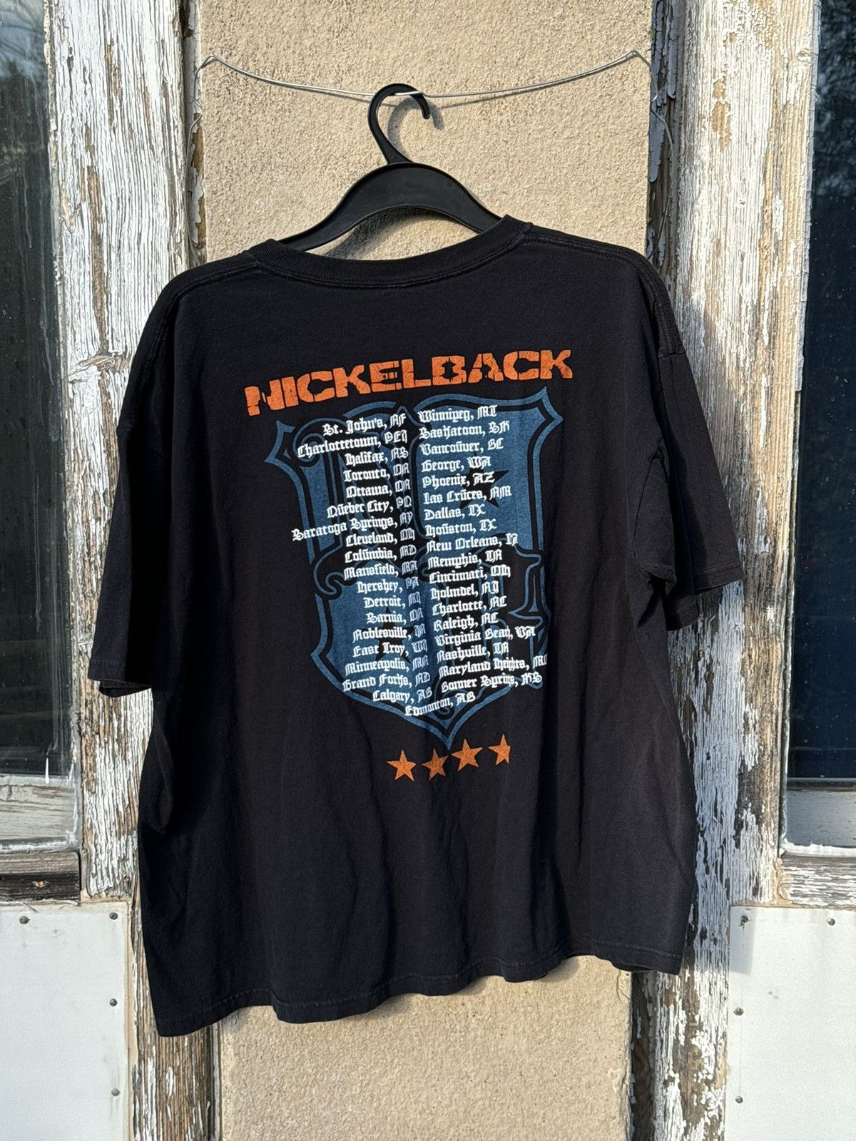 Anvil × Band Tees × Vintage Vintage Nickelback USA tour tee Size US XL / EU 56 / 4 - 8 Thumbnail