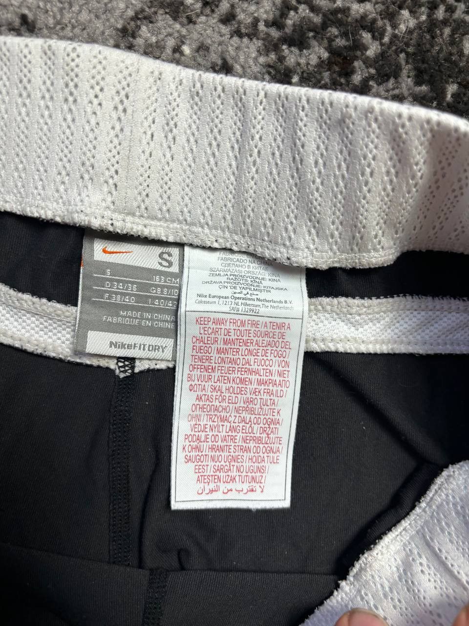 Nike × Vintage Vintage Y2K Nike Baggy Stripe Swoosh Logo Drill Pants Size US 32 / EU 48 - 6 Thumbnail