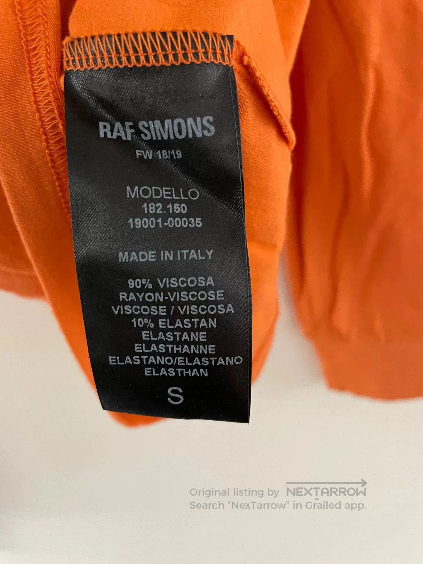 Raf Simons Raf Simons Orange Turtleneck S. Size S / US 4 / IT 40 - 5 Thumbnail