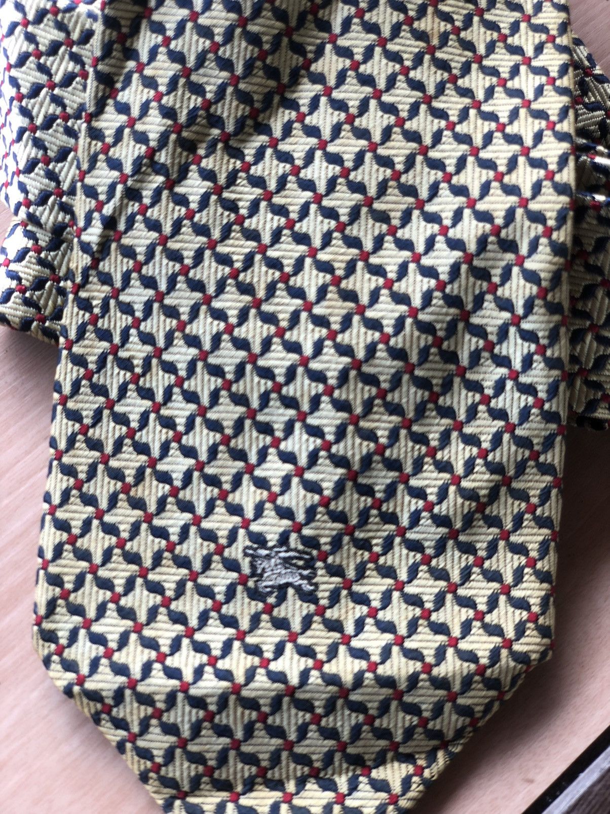 Burberry × Designer Burberry tie vintage Size ONE SIZE - 3 Thumbnail