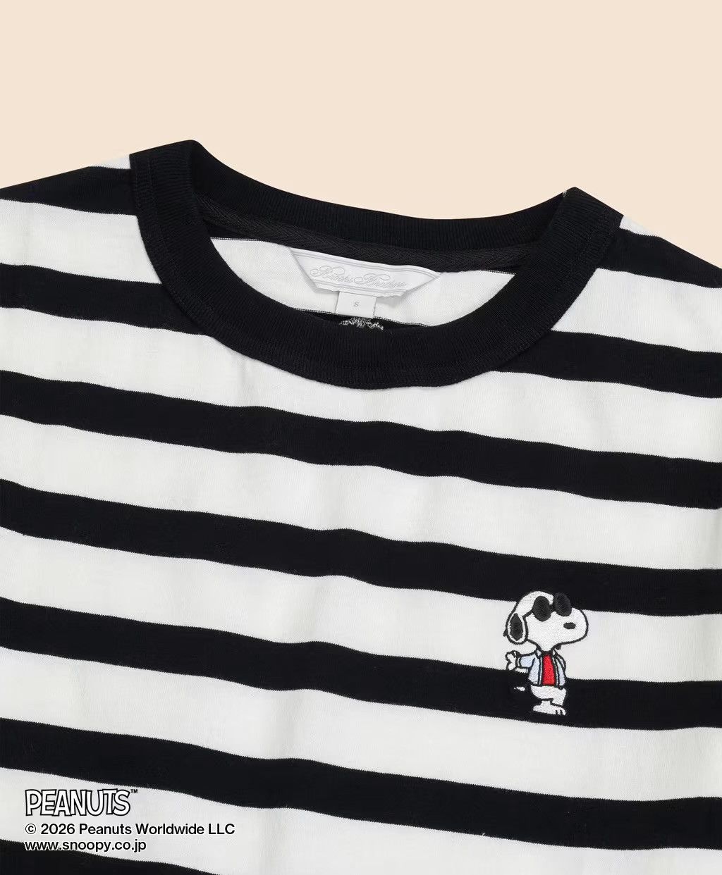 Brooks Brothers Snoopy Embroidered Breton Striped T-shirt Ｑ22 Size US M / EU 48-50 / 2 - 6 Thumbnail