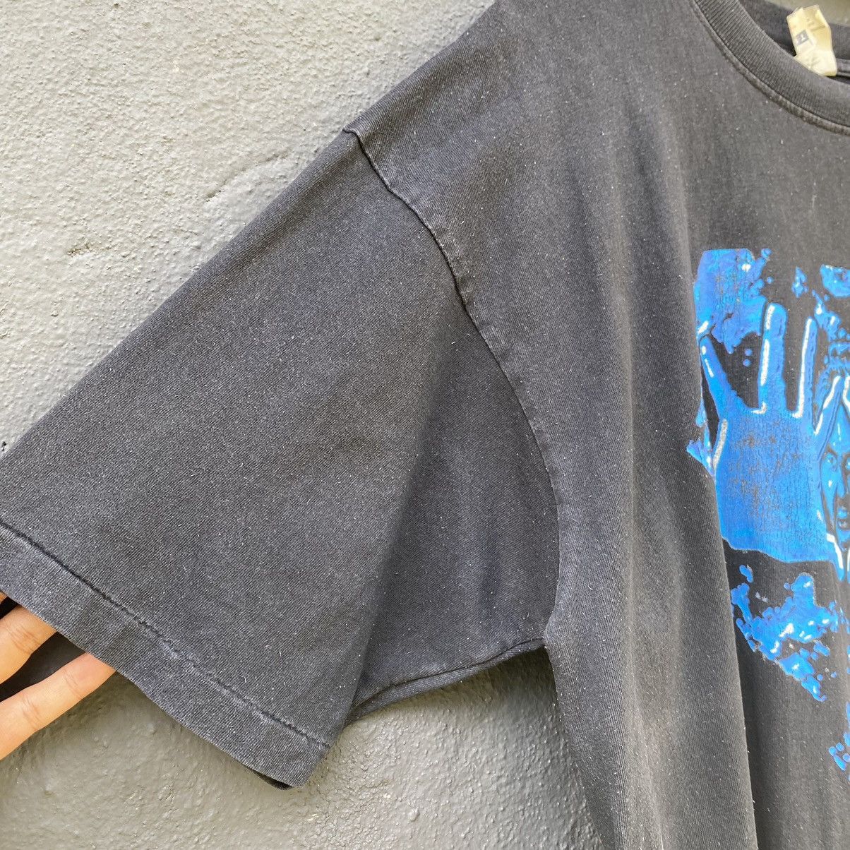 WWF Thrashed Faded Vintage 90s Diamond Dallas Page ERD GRUNGE T Size US XL / EU 56 / 4 - 8 Thumbnail