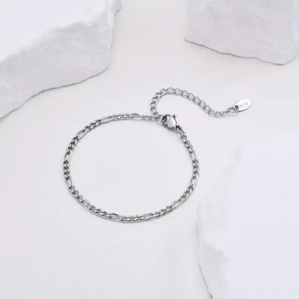 Other Figaro Chain Bracelet Size ONE SIZE - 1 Thumbnail