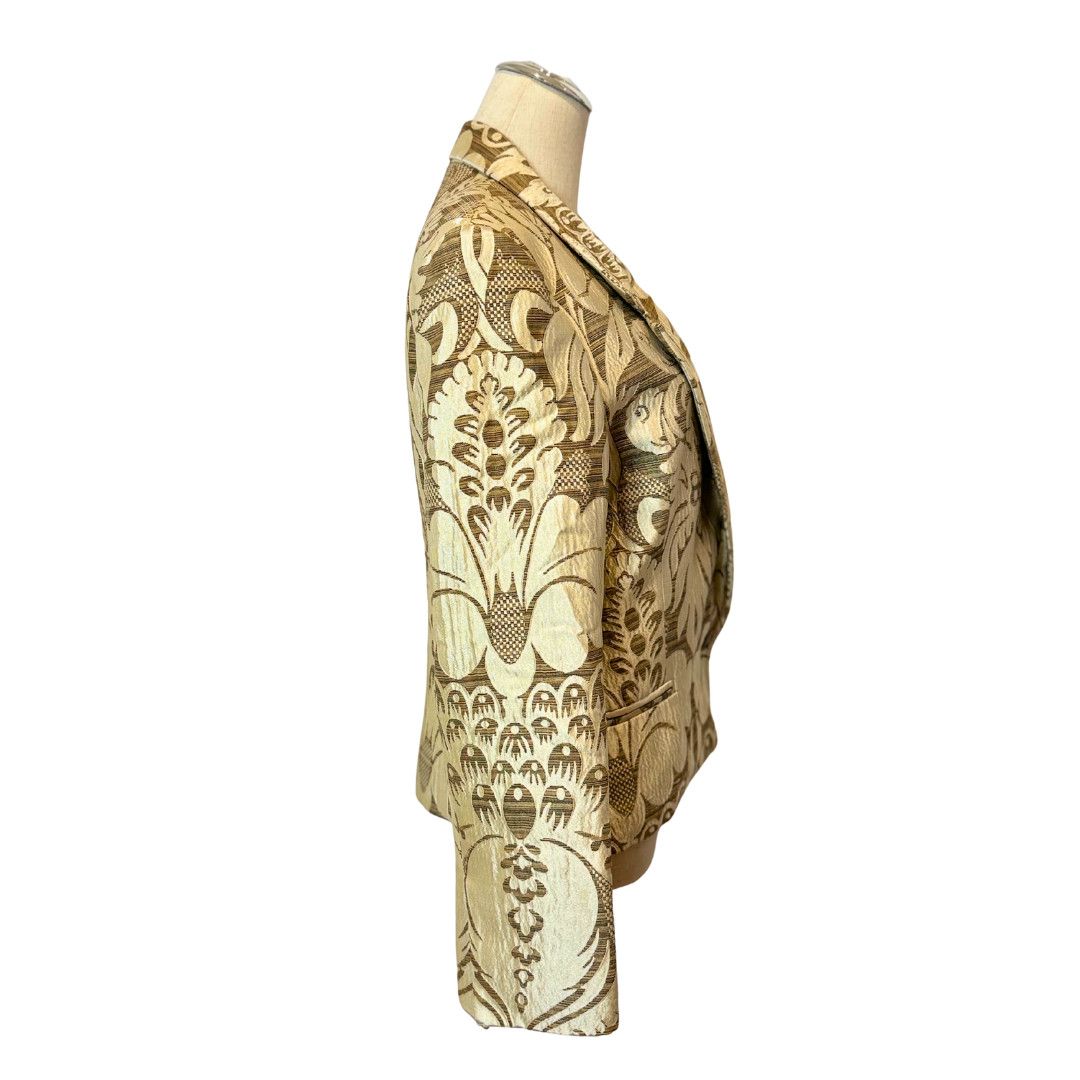 Gianfranco Ferre Gianfranco Ferre Vintage Pattern Jacket Size M / US 6-8 / IT 42-44 - 2 Thumbnail