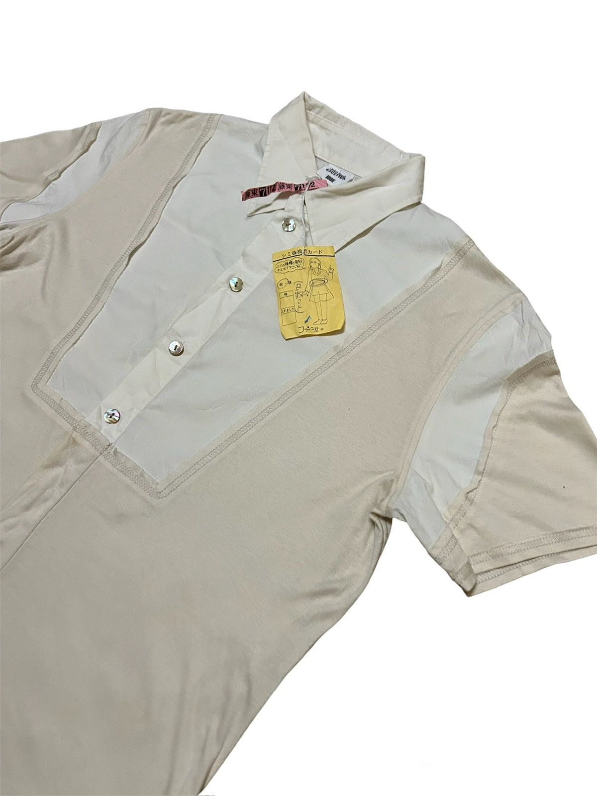 image of Gaultier Homme Objet Jean Paul Gaultier Homme Polos Shirt in White, Men's (Size Medium)