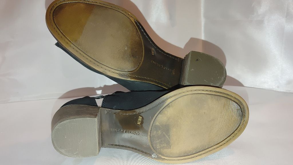Lucky Brand Lucky Brand Banu Cut Out Peep Toe Boots Size 8M Size US 8 / IT 38 - 10 Thumbnail