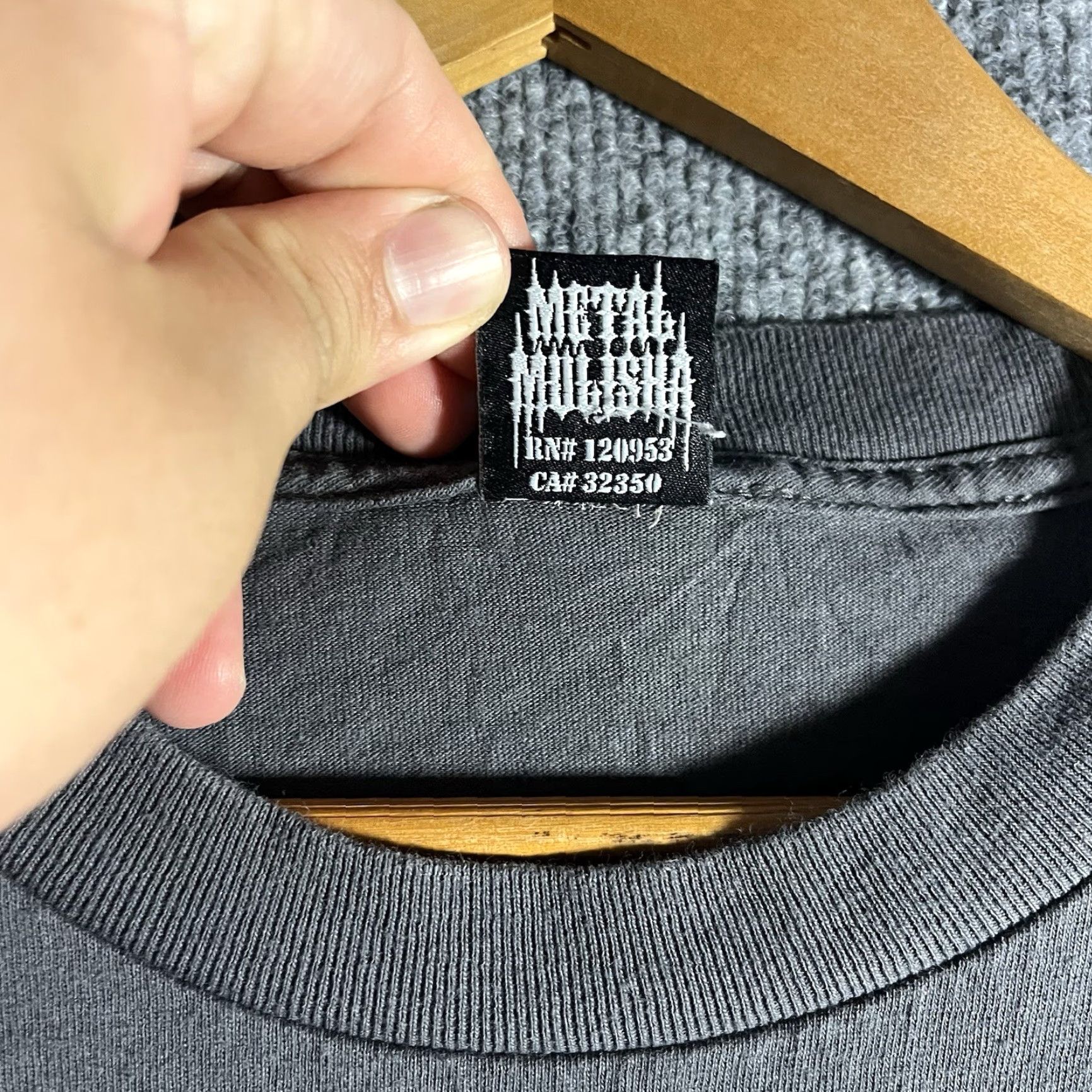 Metal Mulisha VINTAGE Metal Mulisha T-Shirt Shirt Mens M Gray Graphic Print 90s Grunge Skull Logo Y2K Mens Size US M / EU 48-50 / 2 - 3 Thumbnail