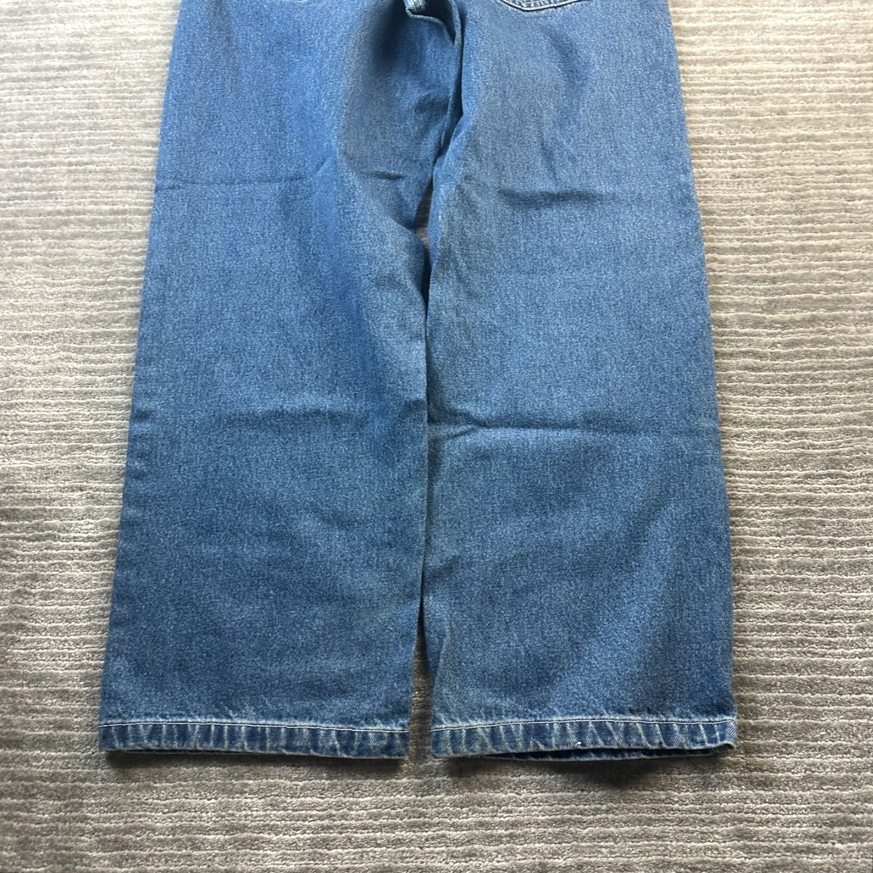Southpole VINTAGE Southpole Jeans Mens 30 Blue Denim Pants Y2K Baggy Relaxed Wide-Leg 5-Pocket Embroidered Logo Hip Hop Size US 38 / EU 54 - 5 Thumbnail