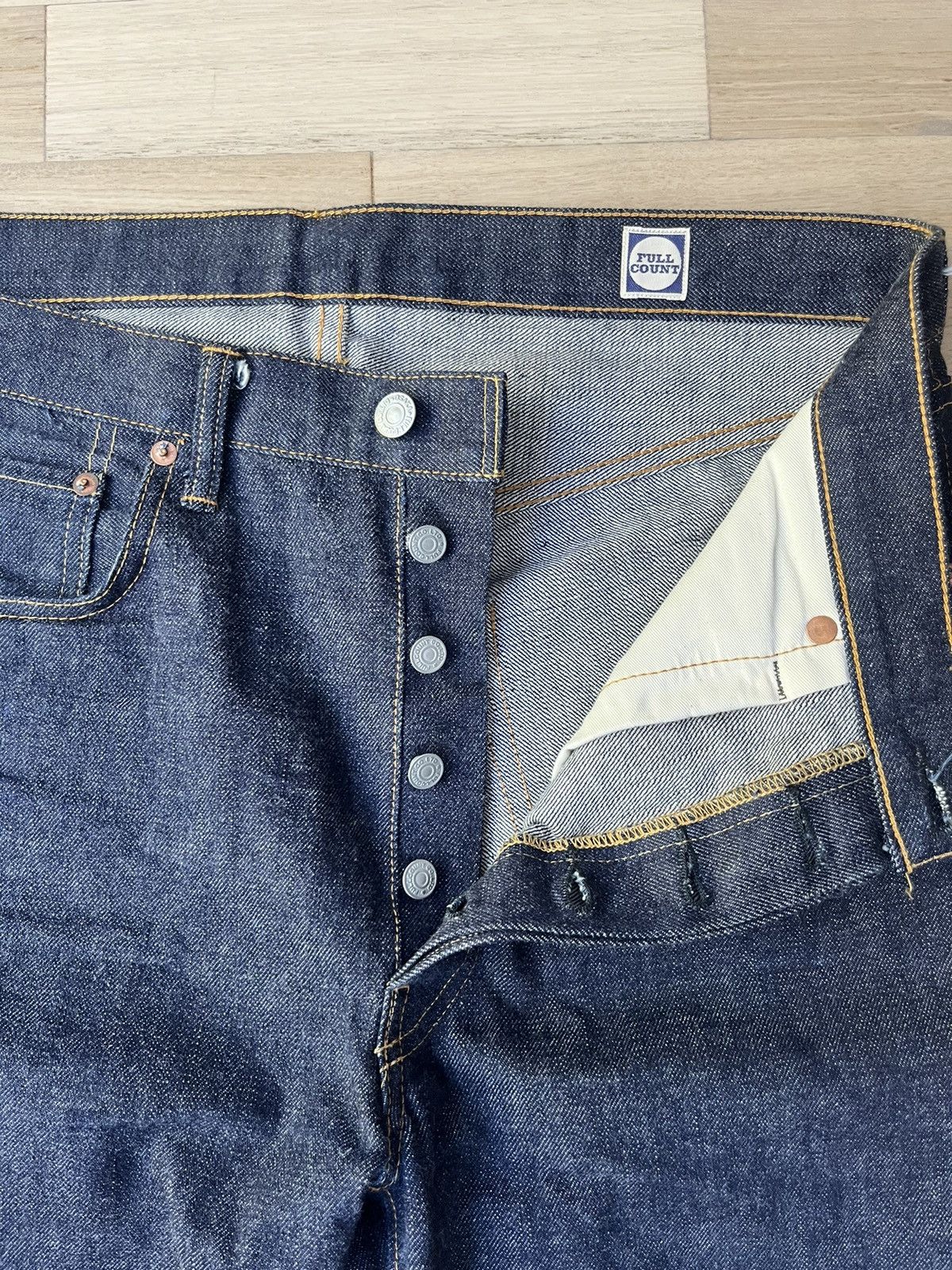 Full Count & Co. Fullcount 1102 Raw Denim Size US 32 / EU 48 - 4 Thumbnail