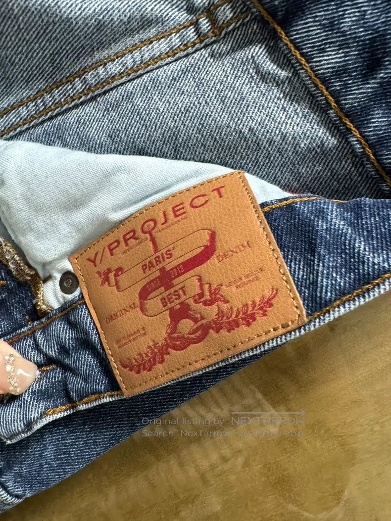 Y/Project Y/PROJECT Size S Asymmetric jeans with turned waist Size US 36 / EU 52 - 3 Thumbnail