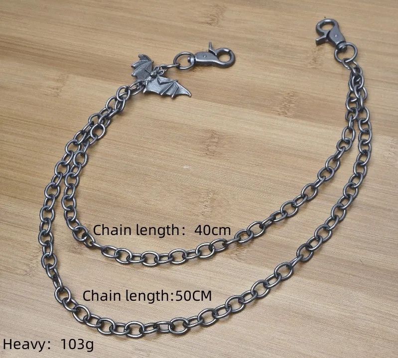 Jewelry Bats For Guns Pants Chain Size ONE SIZE - 2 Thumbnail