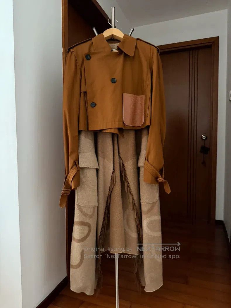 Loewe Loewe Men's Patchwork Deconstructed Multiwear Coat Size US M / EU 48-50 / 2 - 1 Thumbnail