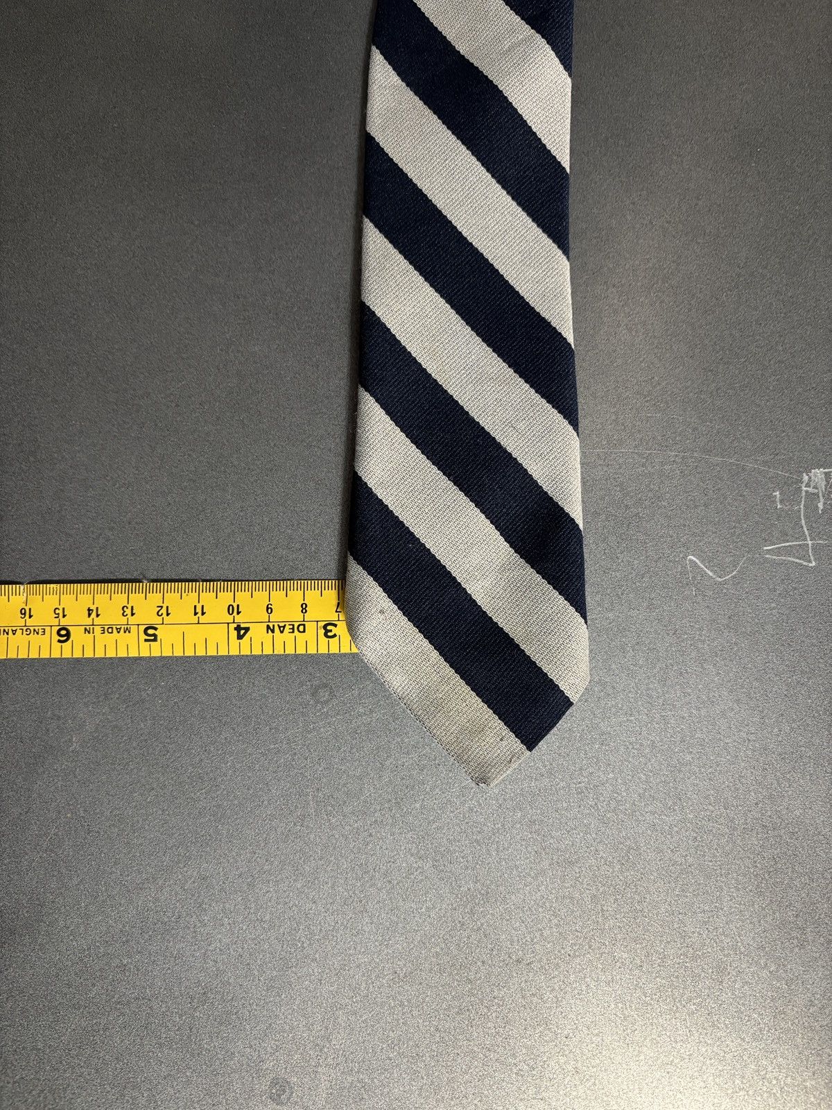 Vintage 1970s Vintage Necktie Striped Tie Paulo Conti Canada Toronto Size ONE SIZE - 11 Thumbnail