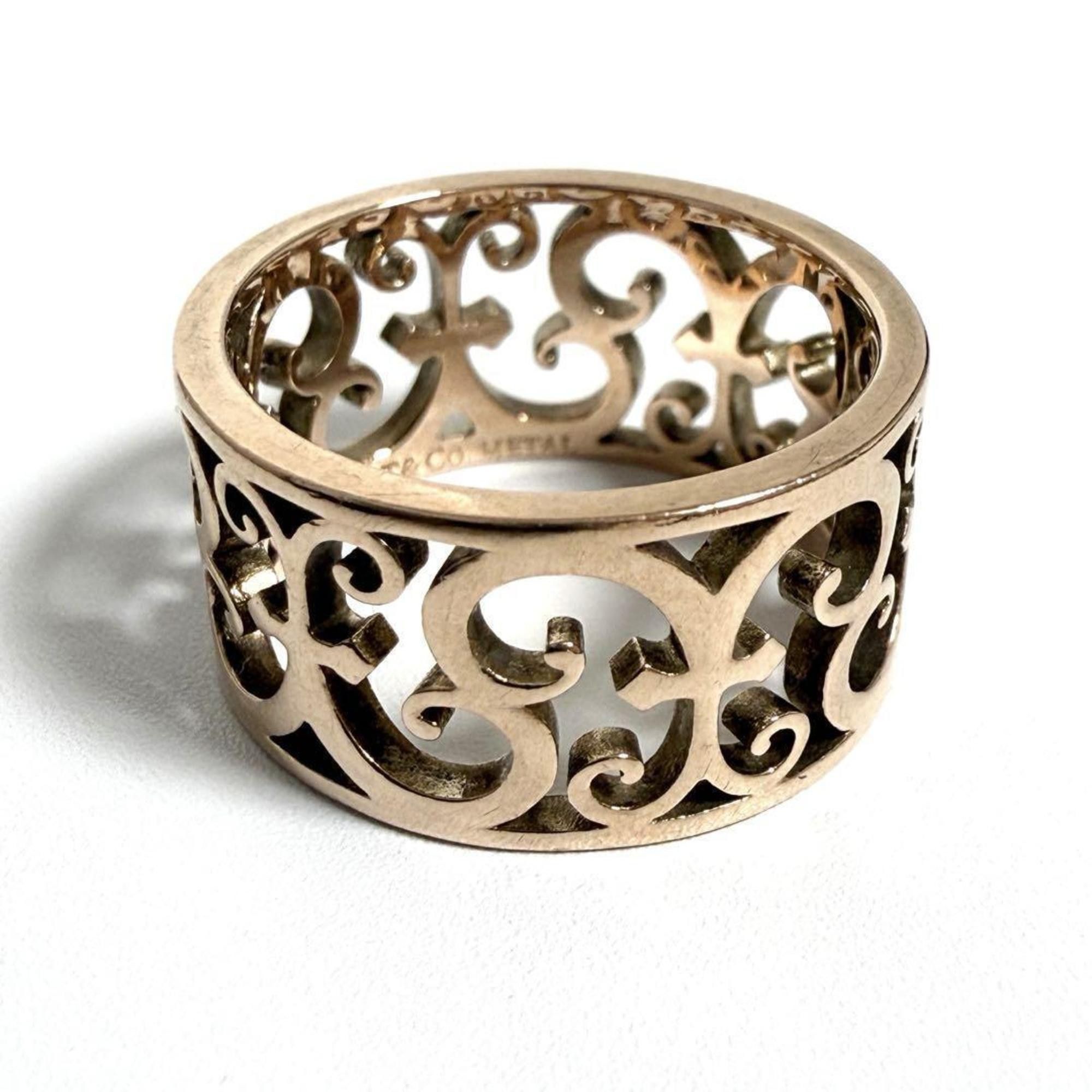 Tiffany & Co. Tiffany Women's Enchant Wide Ring in Rubedo Metal Size ONE SIZE - 1 Thumbnail