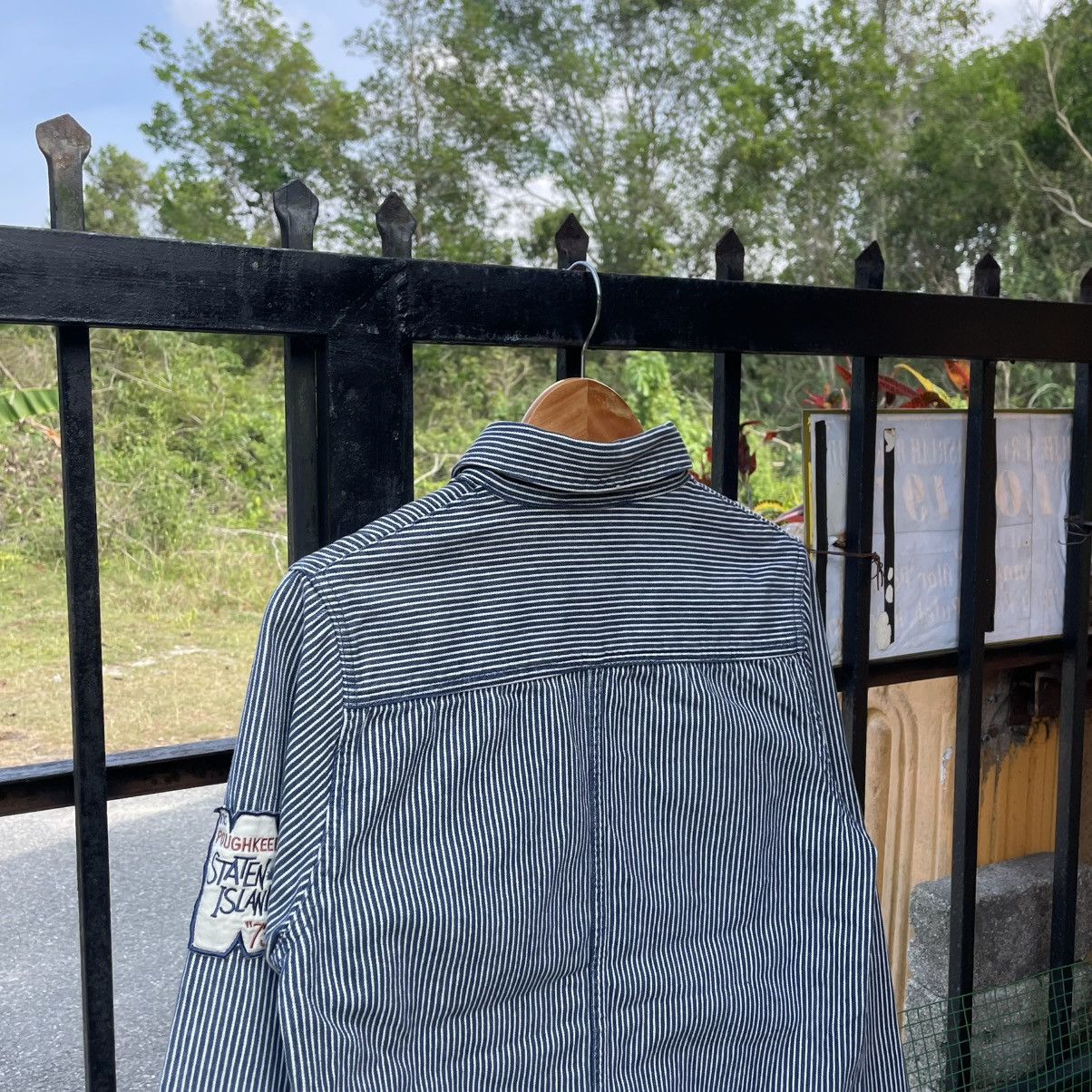 Japanese Brand 🔥🇯🇵K Mayer Striped Hickory Styles Buttons Works Shirts Size US M / EU 48-50 / 2 - 3 Thumbnail