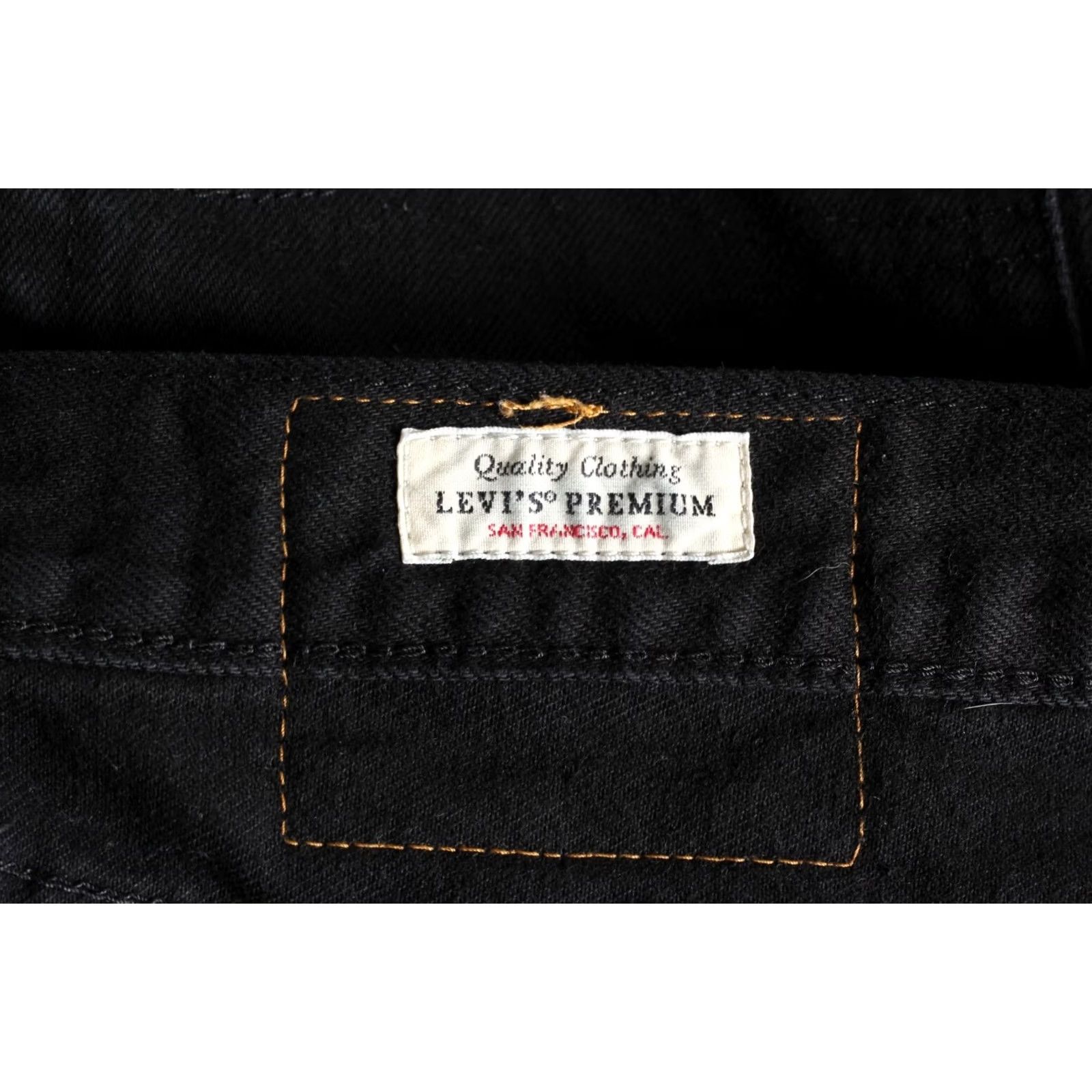 Levi's VINTAGE LEVI’S 501 PREMIUM Black Jeans Men W32 L32 Regular Straight DZ6319 Size US 32 / EU 48 - 7 Thumbnail