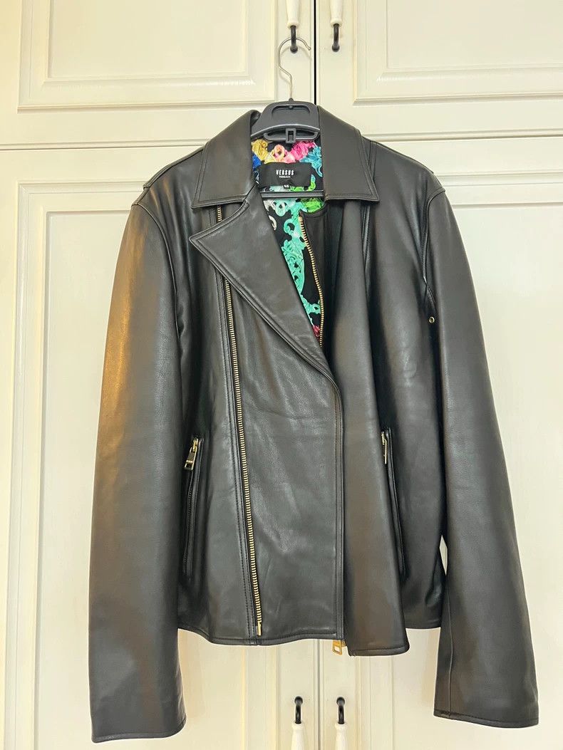 Versace leather