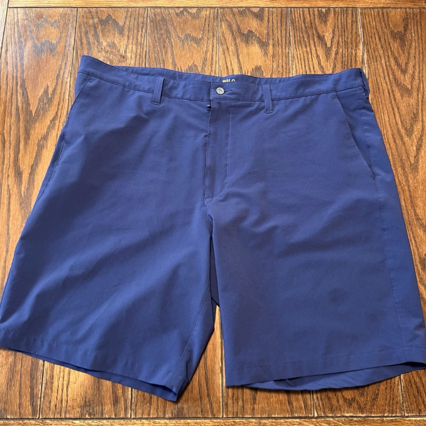 Polo Ralph Lauren Polo Ralph Lauren Golf Chino Shorts Mens Size 40B Blue Stretch Size US L / EU 52-54 / 3 - 3 Thumbnail