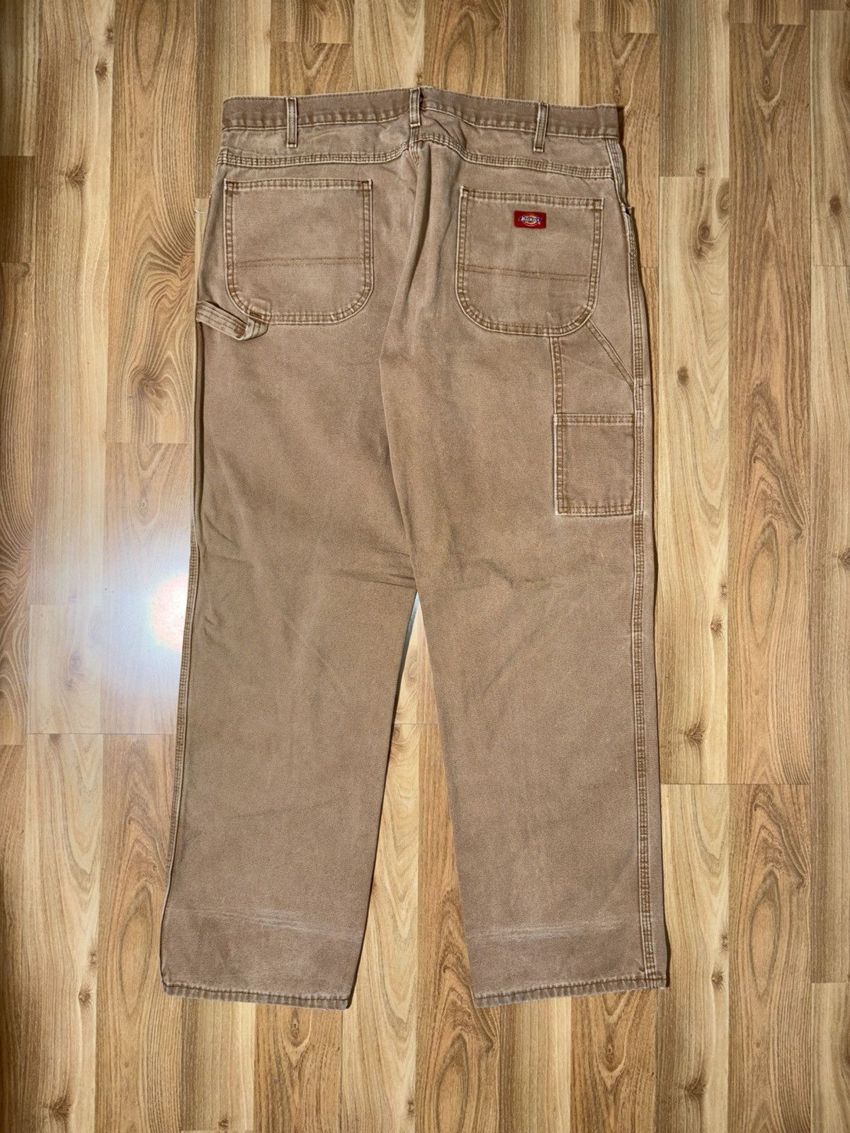 Dickies VTG Dickies Duck Canvas Carpenter Sun Faded Distressed pants Size US 36 / EU 52 - 2 Thumbnail