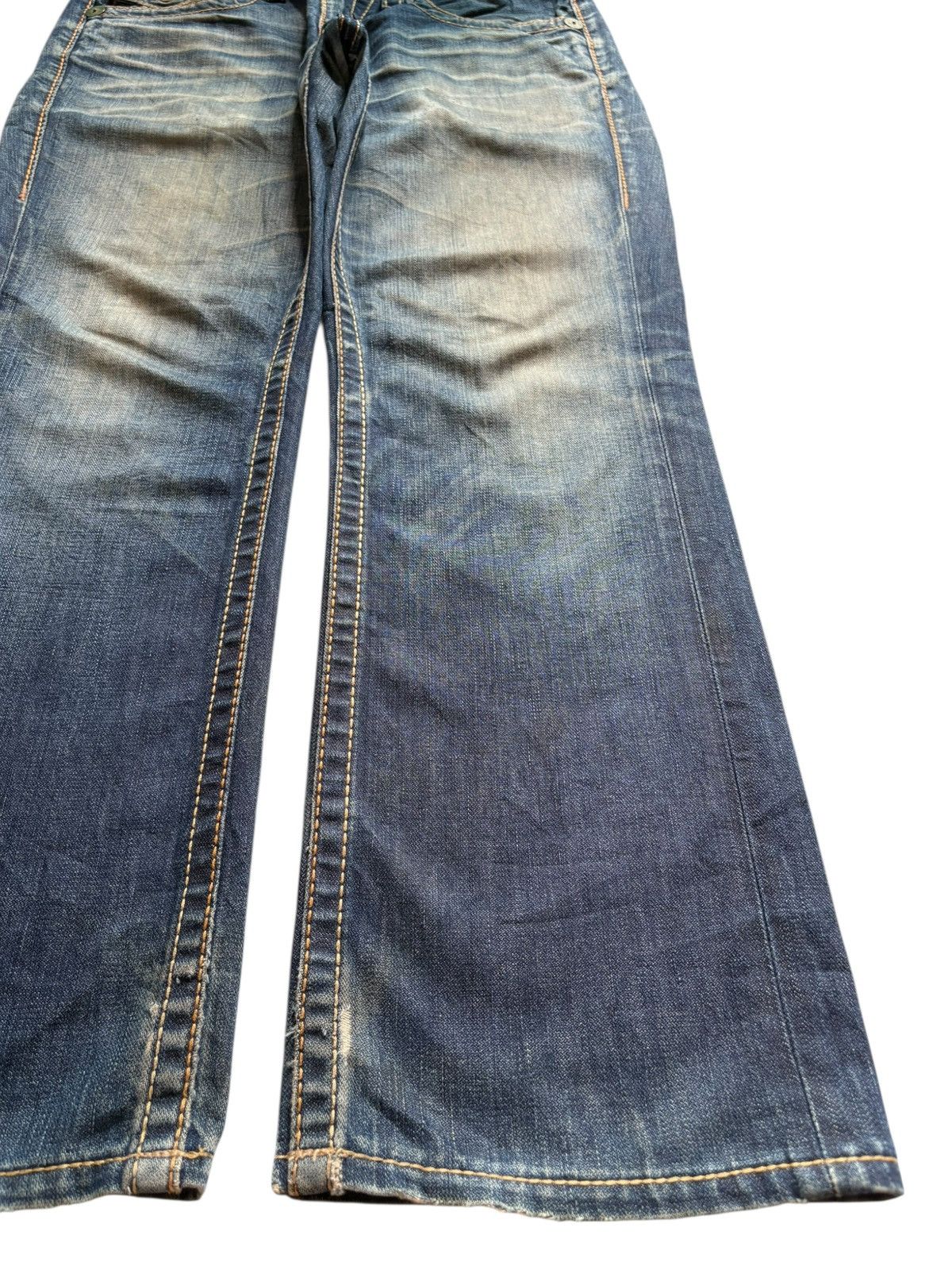 True Religion Vintage True Religion Ricky Big T Mud Wash Baggy Jeans Size US 34 / EU 50 - 8 Thumbnail
