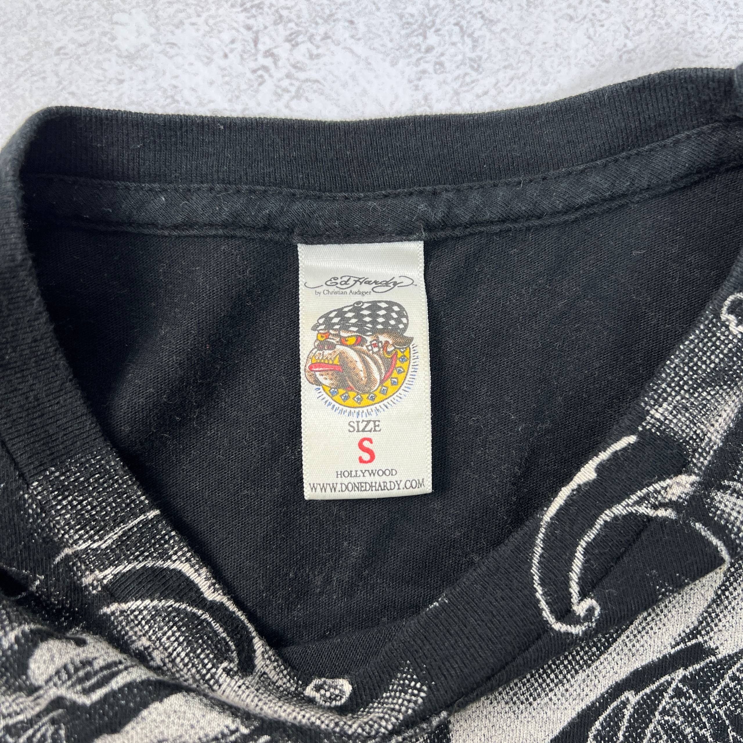 Ed Hardy Ed Hardy by Christian Audigier T-Shirt Dragon Tattoo Print Size US S / EU 44-46 / 1 - 14 Thumbnail