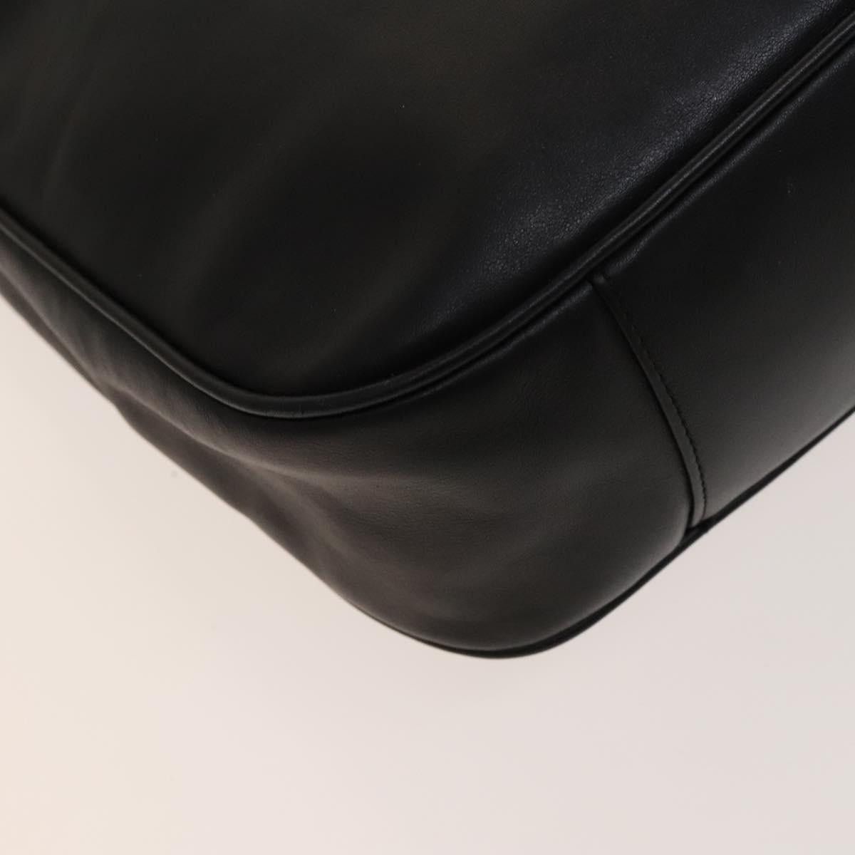 Gucci GUCCI Bamboo Hand Bag Leather Black Gold 001 1781 1577 0 Size ONE SIZE - 15 Thumbnail