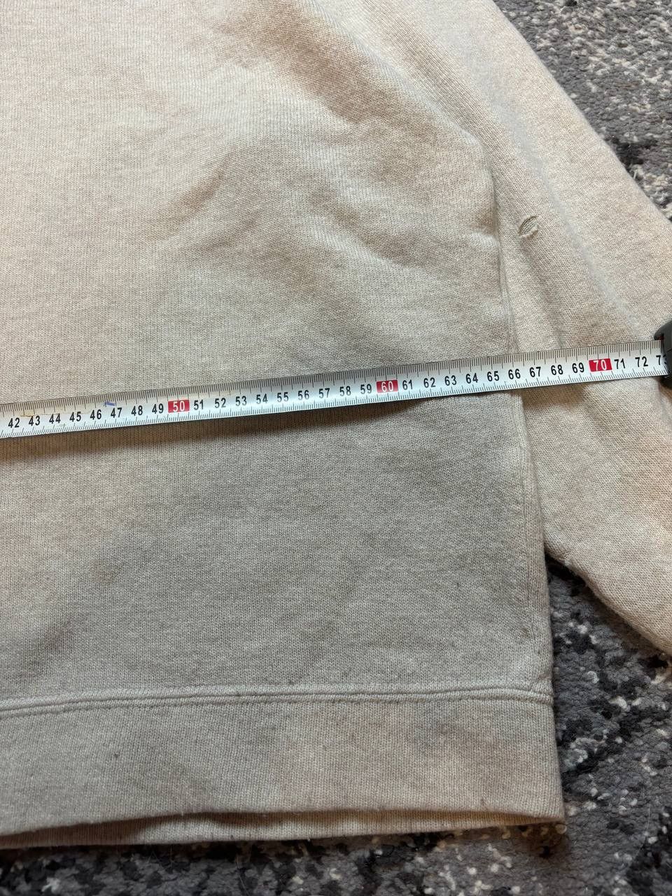 Lacoste × Vintage Vintage Lacoste pullover 1/4 zip beige wool sweater Size L / US 10 / IT 46 - 7 Thumbnail