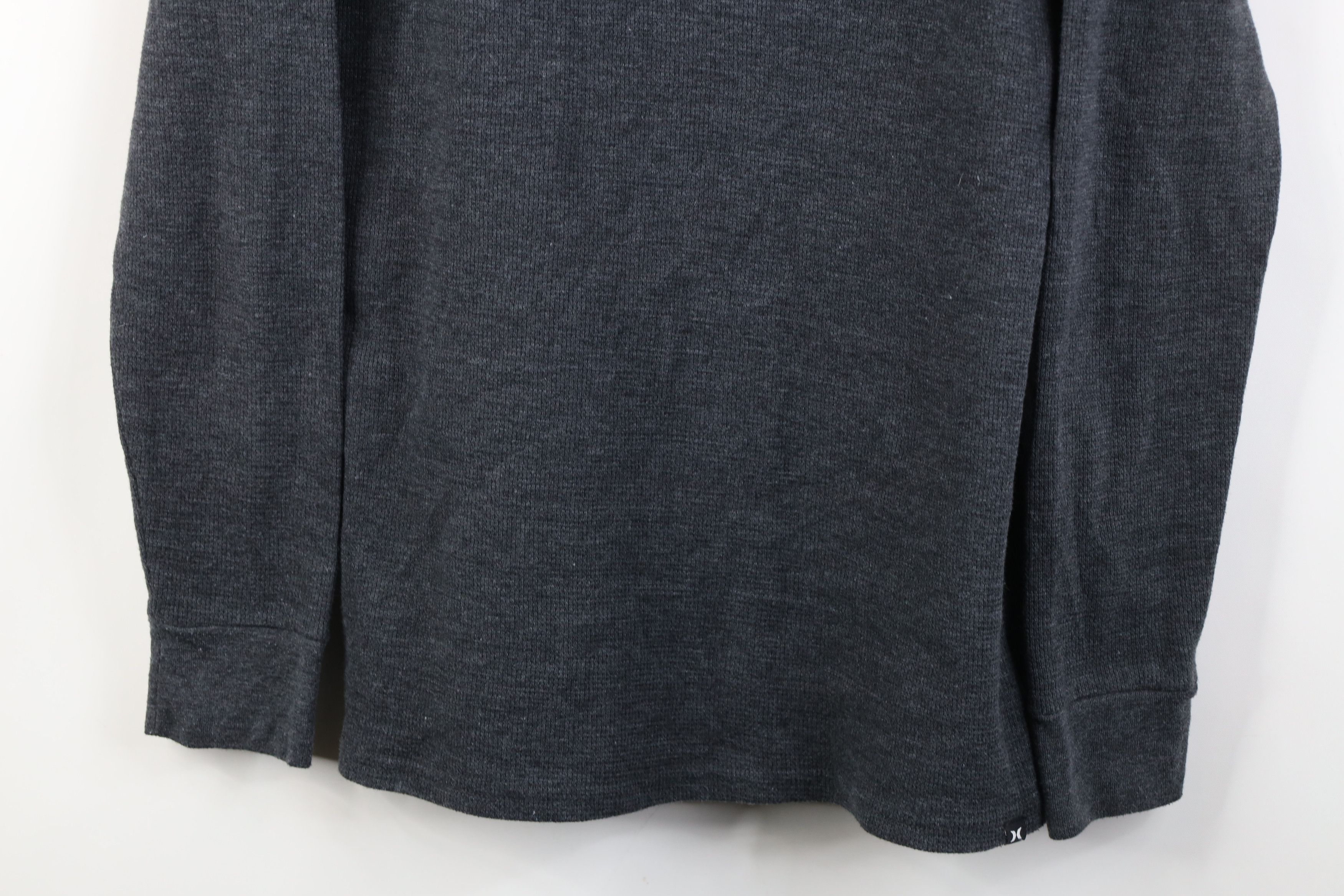 Hurley Vintage Y2K Hurley Surfing Spell Thermal Waffle Knit T-Shirt Size US M / EU 48-50 / 2 - 3 Thumbnail