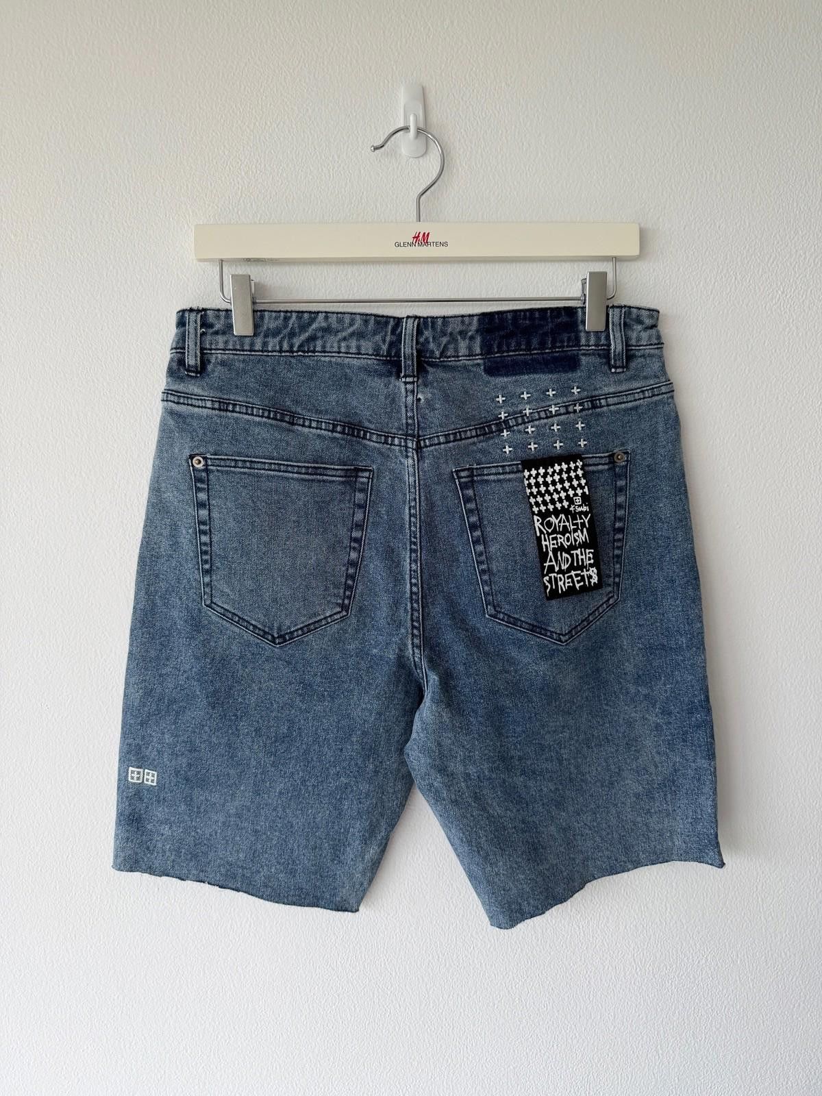 Ksubi new Ksubi mens denim shorts wolf short frakture blue 32 Size US 32 / EU 48 - 4 Thumbnail