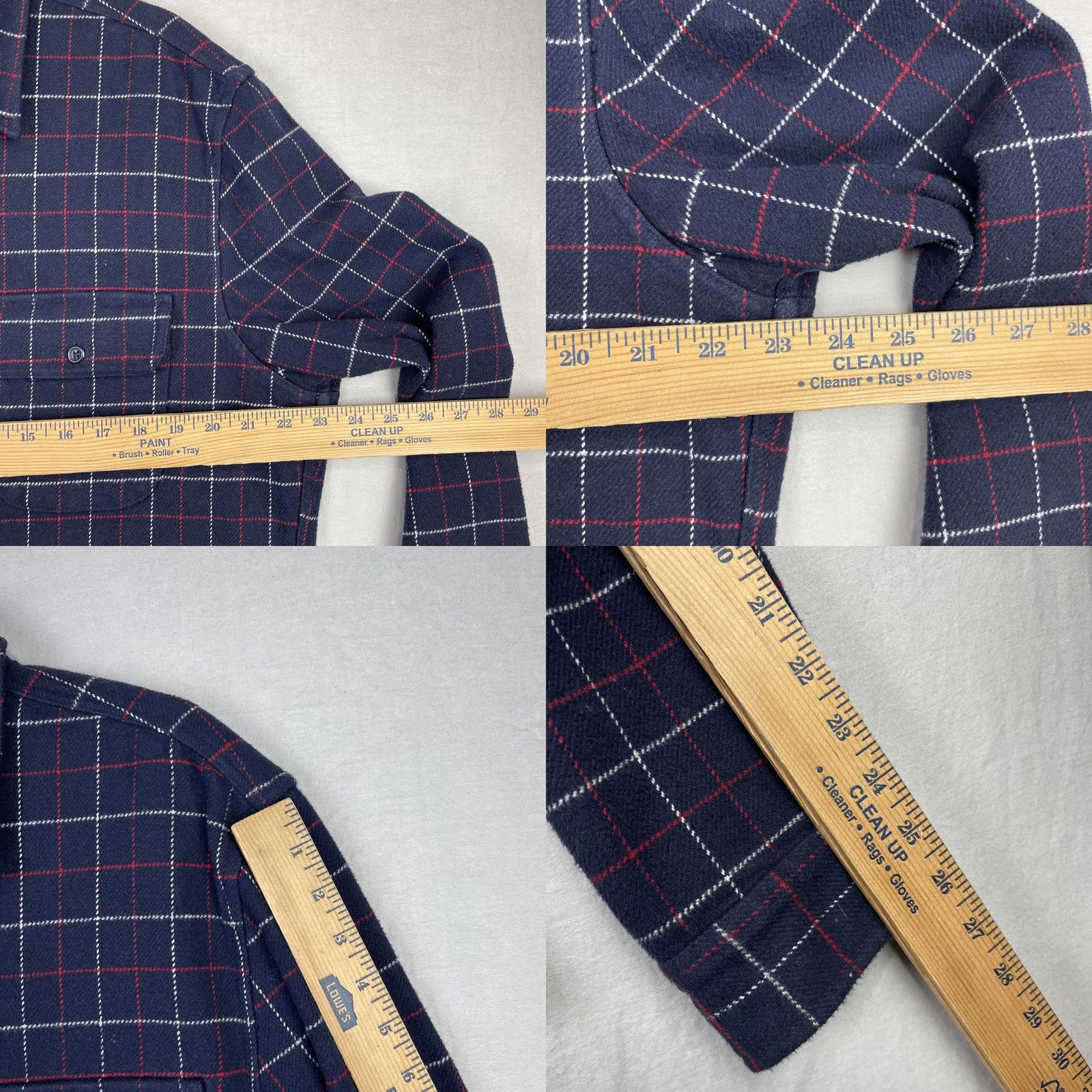 J.Crew J. Crew Shirt Mens Large Blue Heavyweight Chamois Workshirt Flannel Button Up Size US L / EU 52-54 / 3 - 8 Thumbnail