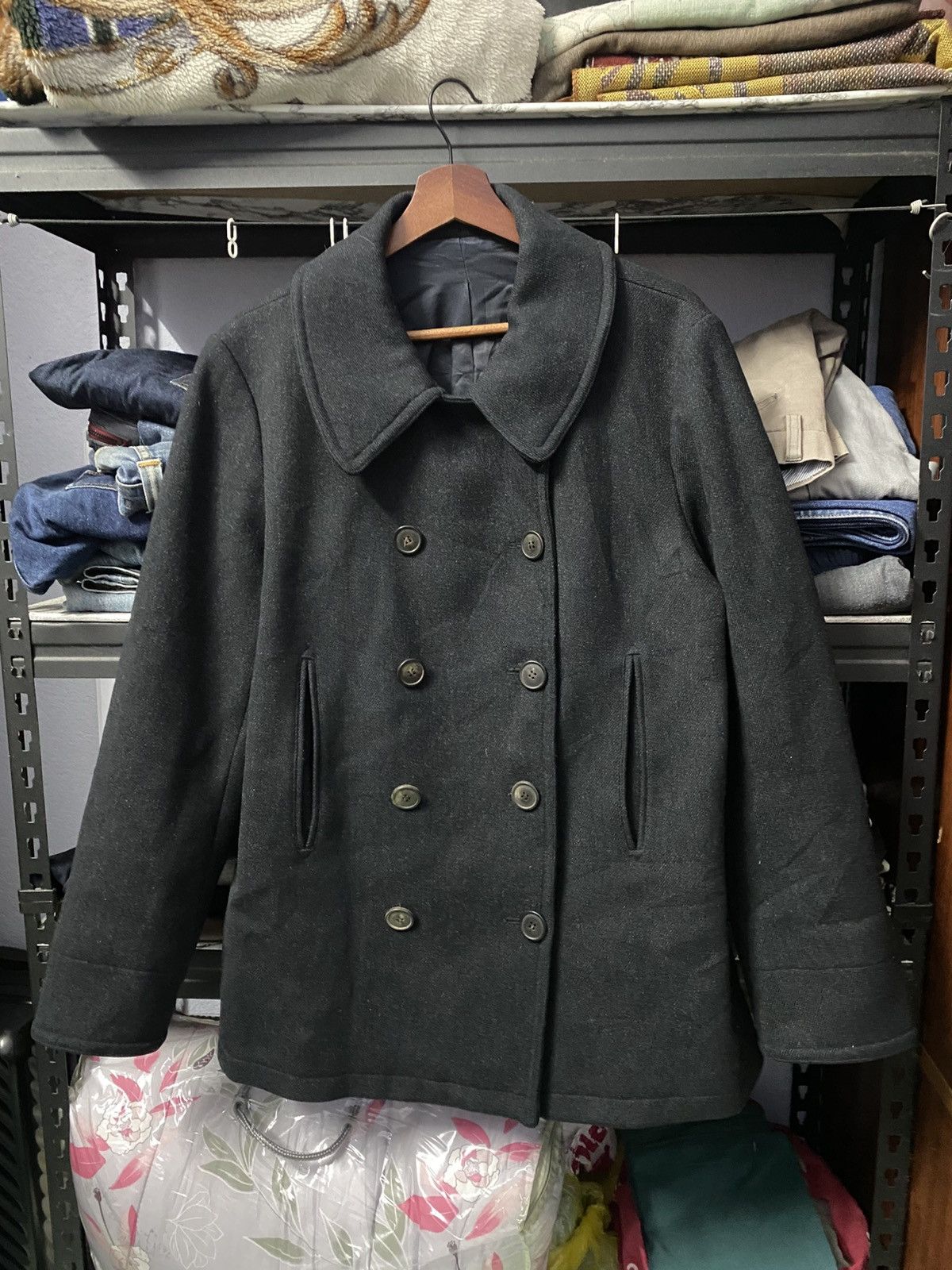 A.P.C.×Jules Tournier Wool Coat A.P.C. Eisenhower Jacket | Grailed