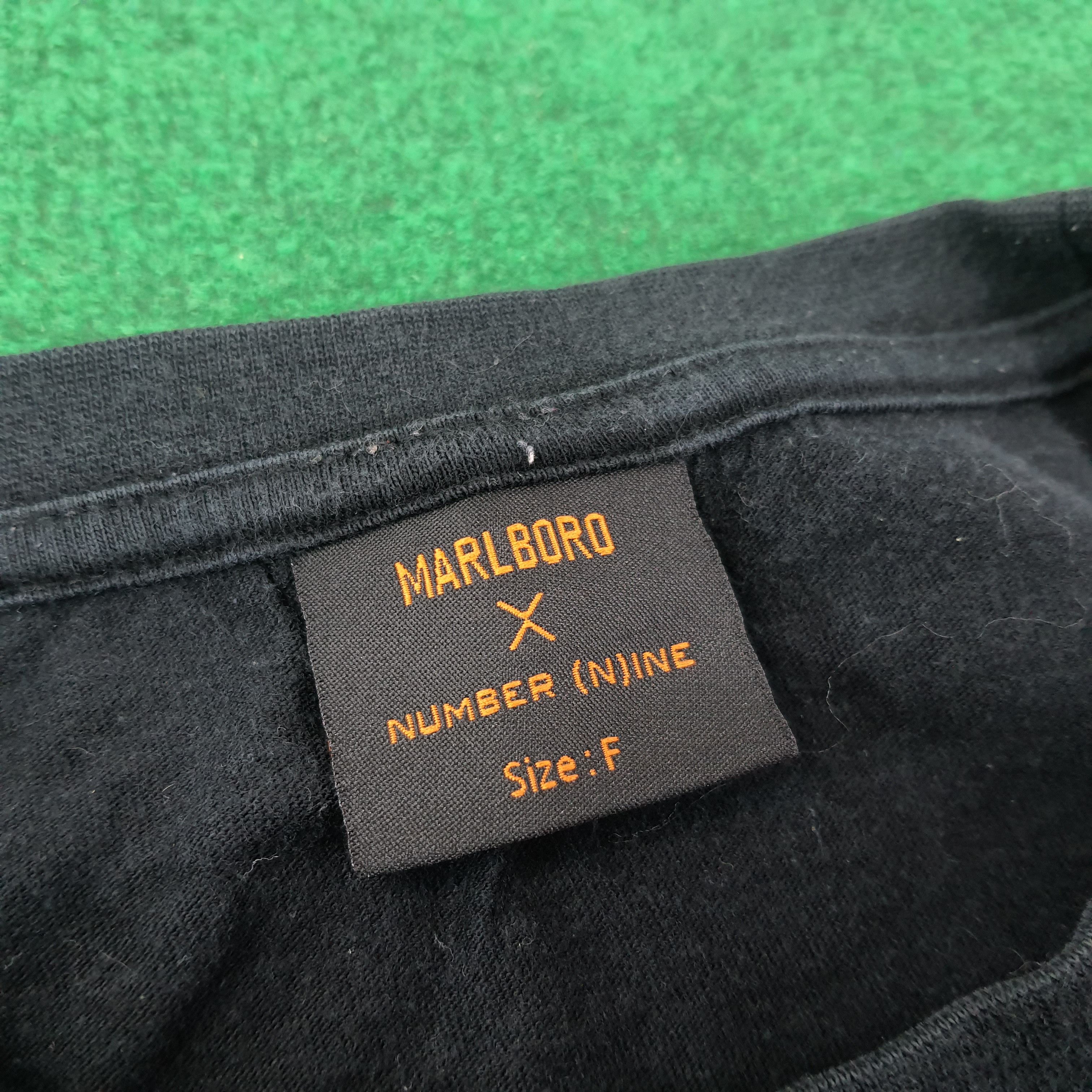 Number (N)ine Vintage Marlboro x Number Nine Japan Tshirt C249N40 Size US M / EU 48-50 / 2 - 4 Thumbnail