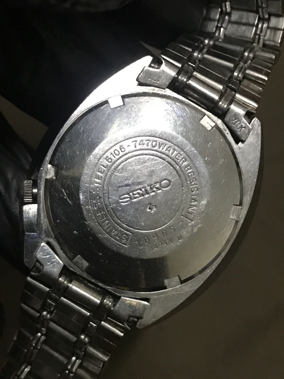 Japanese Brand × Seiko × Vintage Vintage 70's Seiko Actus 6106-7470 Automatic Blue Dial Size ONE SIZE - 9 Thumbnail