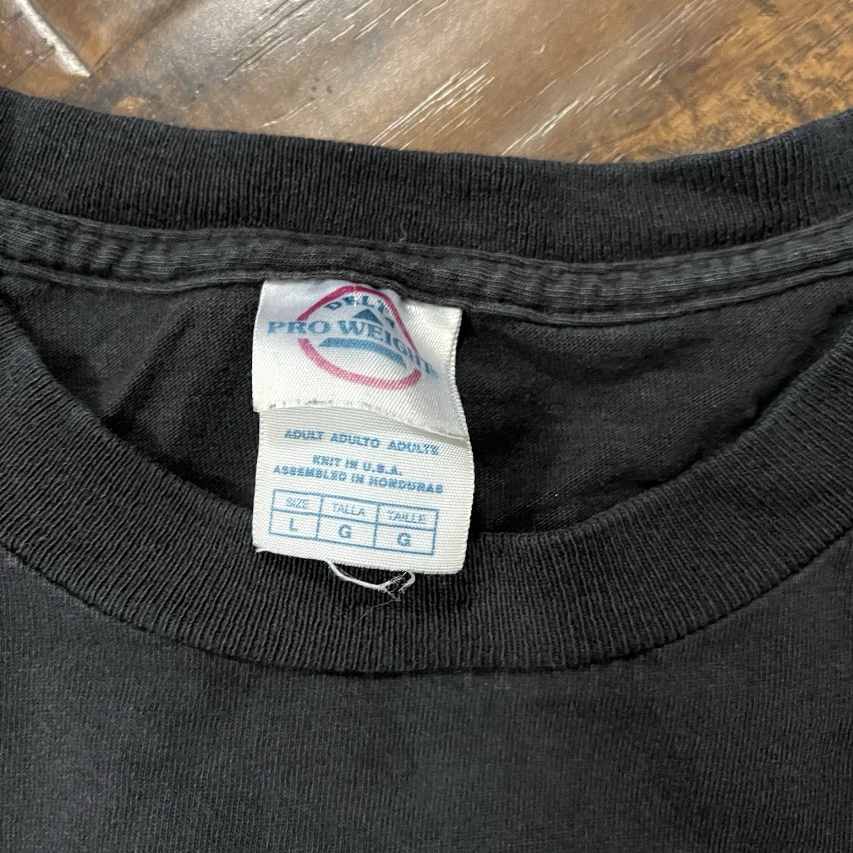 Delta VINTAGE Thunder Cats T-Shirt 1999 Warner Bros Movie Cartoon Promo Tee XL Black Cotton Logo Men Short Sleeve Crew Neck 90s 1990s Vintage Size US XL / EU 56 / 4 - 6 Thumbnail