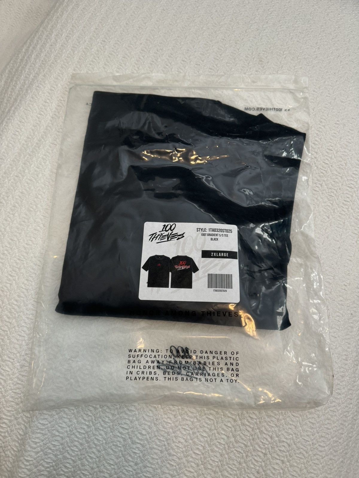 100 Thieves Gradient Tee Black