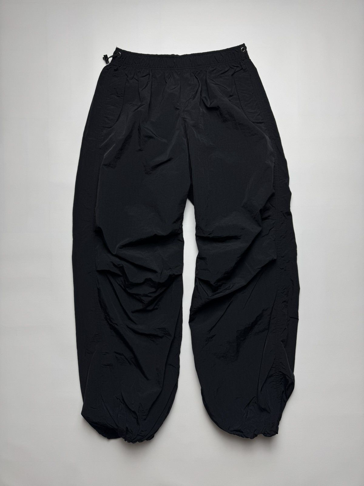 Bershka Bershka Black Parachute Pants Size US 26 / EU 42 - 1 Thumbnail