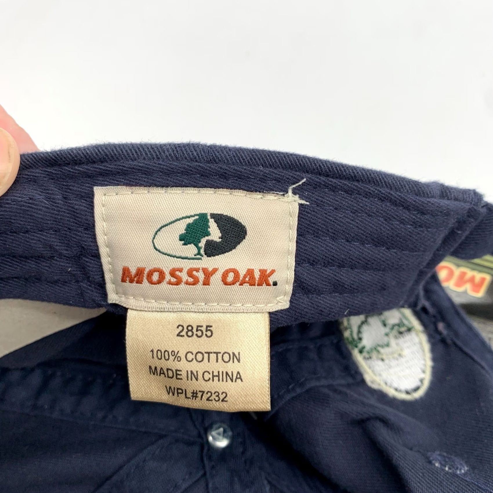 Vintage Mossy Oak Baseball Cap Men's Blue Adjustable One Size New Size ONE SIZE - 5 Thumbnail