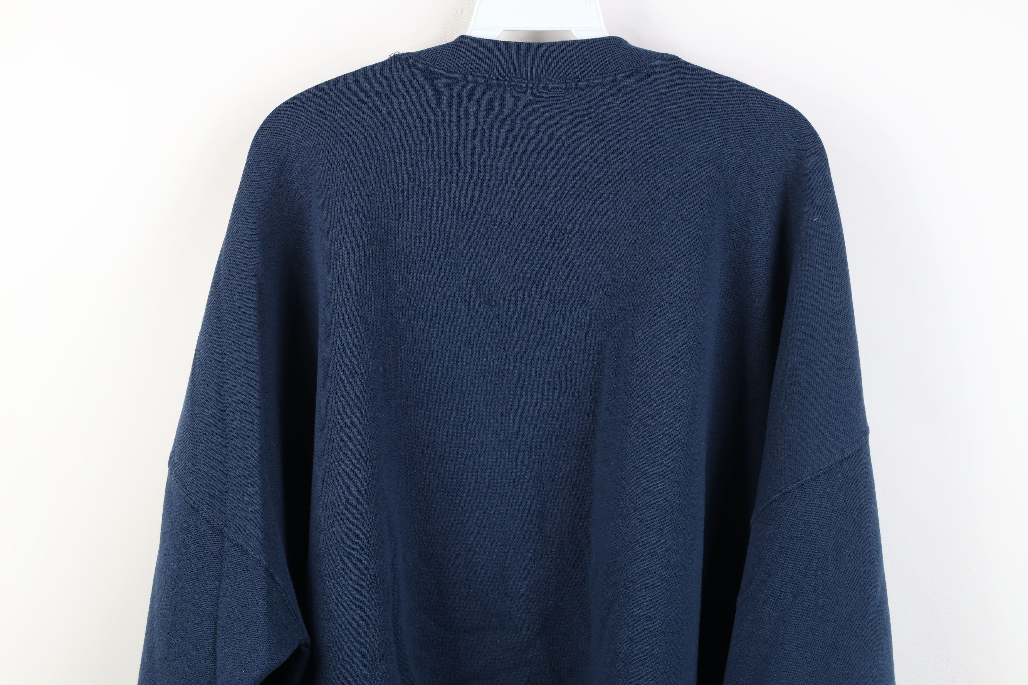 Vintage Vintage 90s Christian Patch Noahs Ark Sweatshirt Blue USA Size 4XL / US 24-26 - 11 Thumbnail