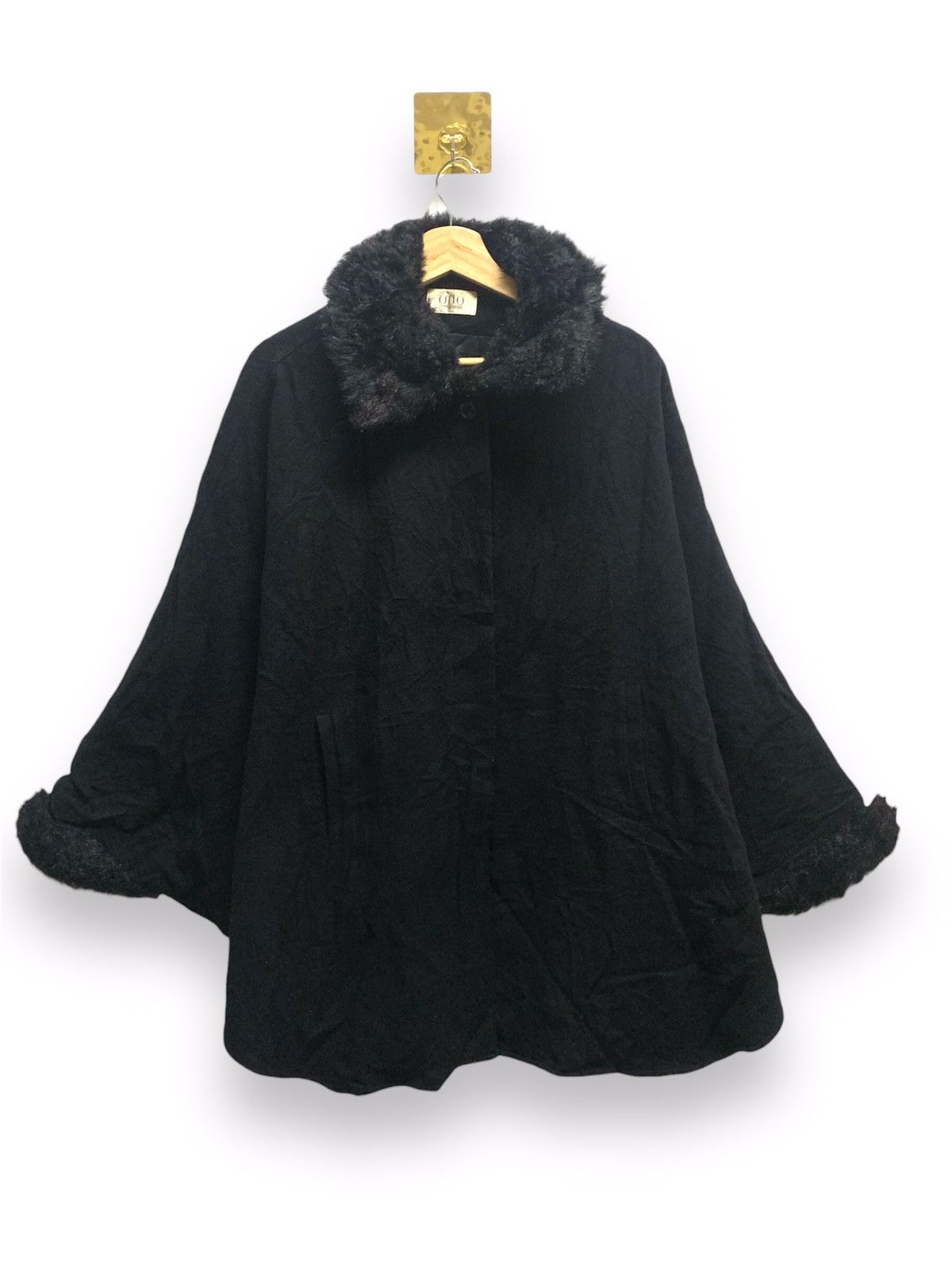 Japanese Brand × Vintage OTTO-SUMISHO Cape Coat One Size Size ONE SIZE - 2 Thumbnail