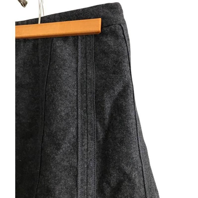 Merona Merona Grey Wool Blend Skirt Size 4 30 Waist Size 30" / US 8 / IT 44 - 3 Thumbnail