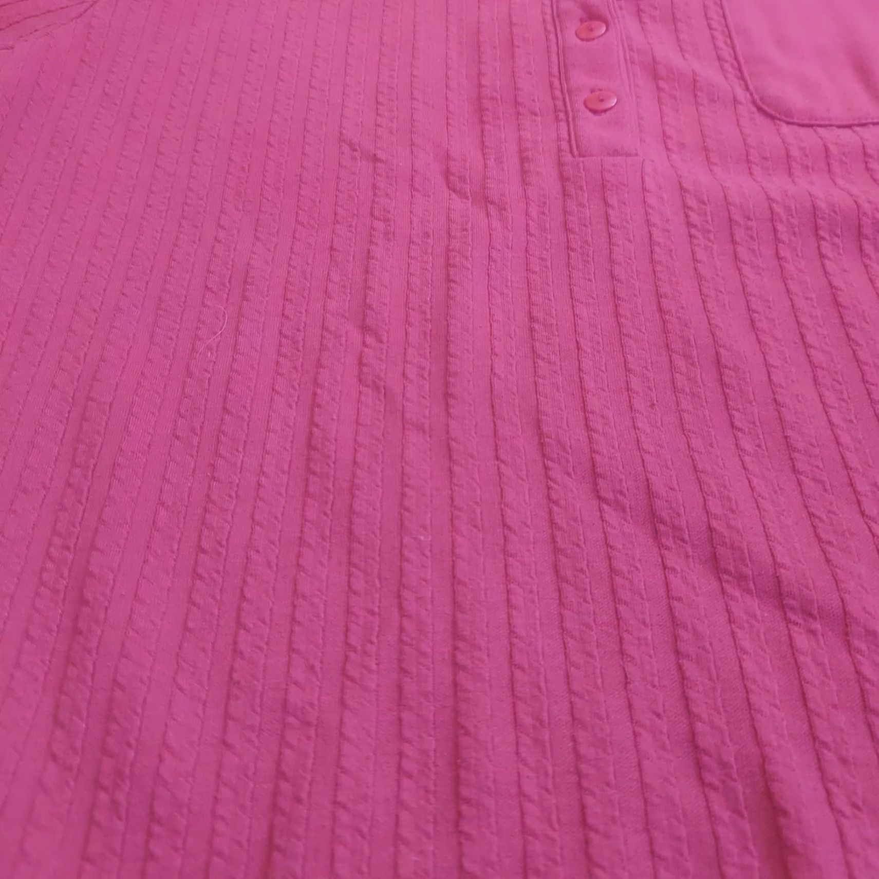 Vintage Together Classics Men’s Red Button Long Sleeve Polo Shirt PM Petite Size Size US M / EU 48-50 / 2 - 4 Thumbnail