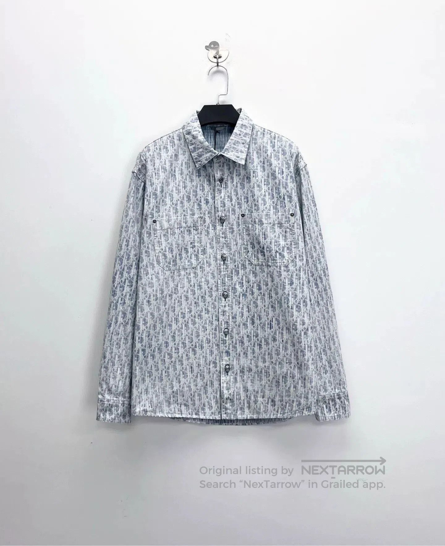 Dior Dior Oblique Logo Denim Jacket. Size US M / EU 48-50 / 2 - 1 Thumbnail