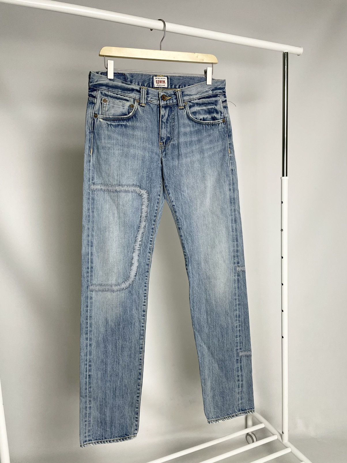 Edwin Edwin Made in Japan ( Size 32 ) Vintage Selvedge Denim Jeans Size US 32 / EU 48 - 2 Thumbnail