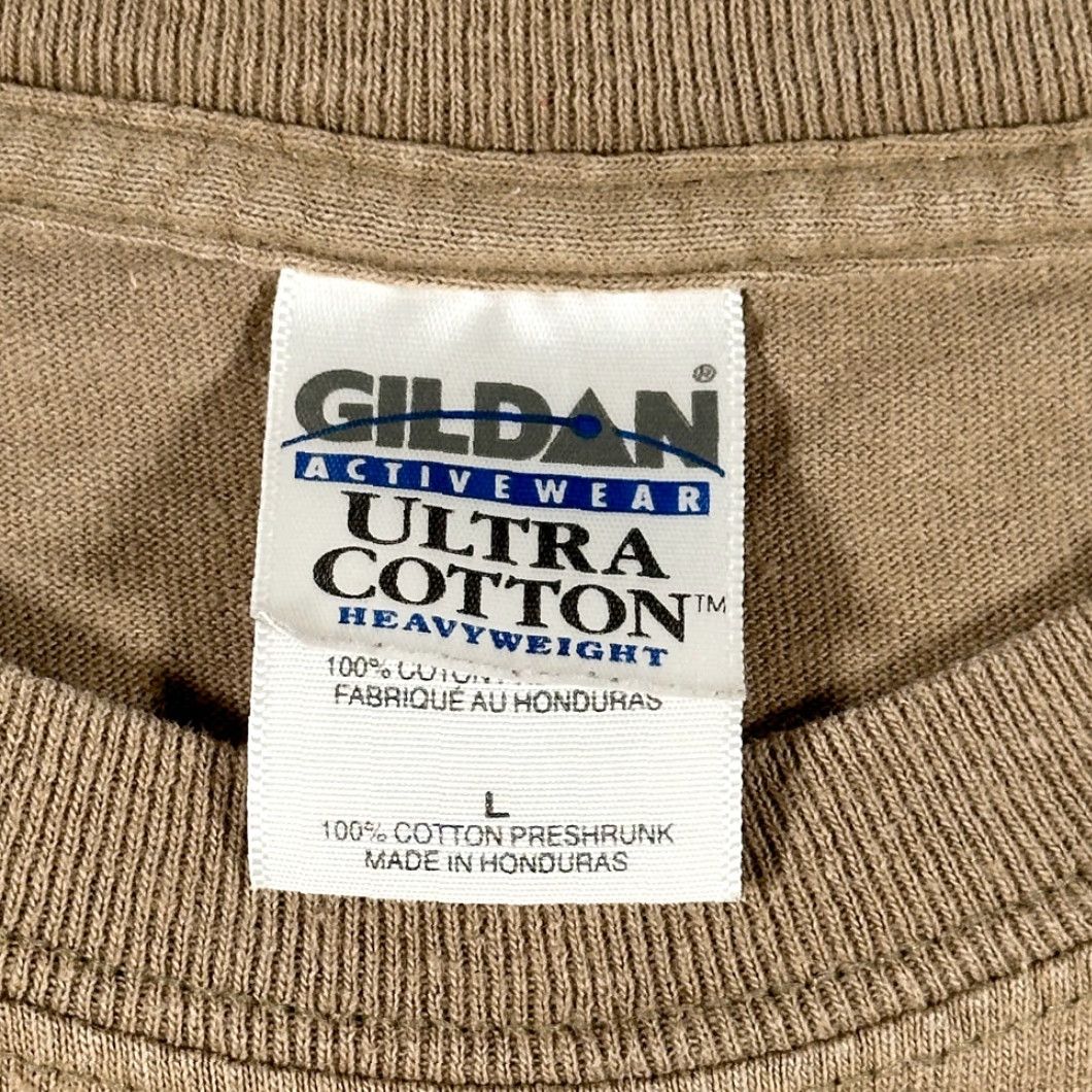 Gildan VINTAGE State Park Shirt Adult LARGE Brown David Crockett Tennessee Outdoor Y2K Size US L / EU 52-54 / 3 - 3 Thumbnail