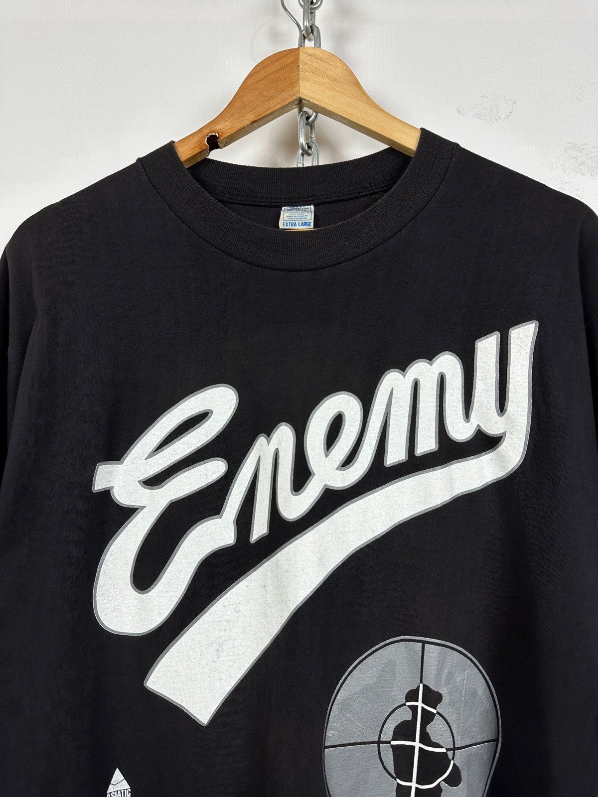 Band Tees 1991 Vintage Public Enemy Apocalypse Rare Band T-Shirt Size US XL / EU 56 / 4 - 6 Thumbnail